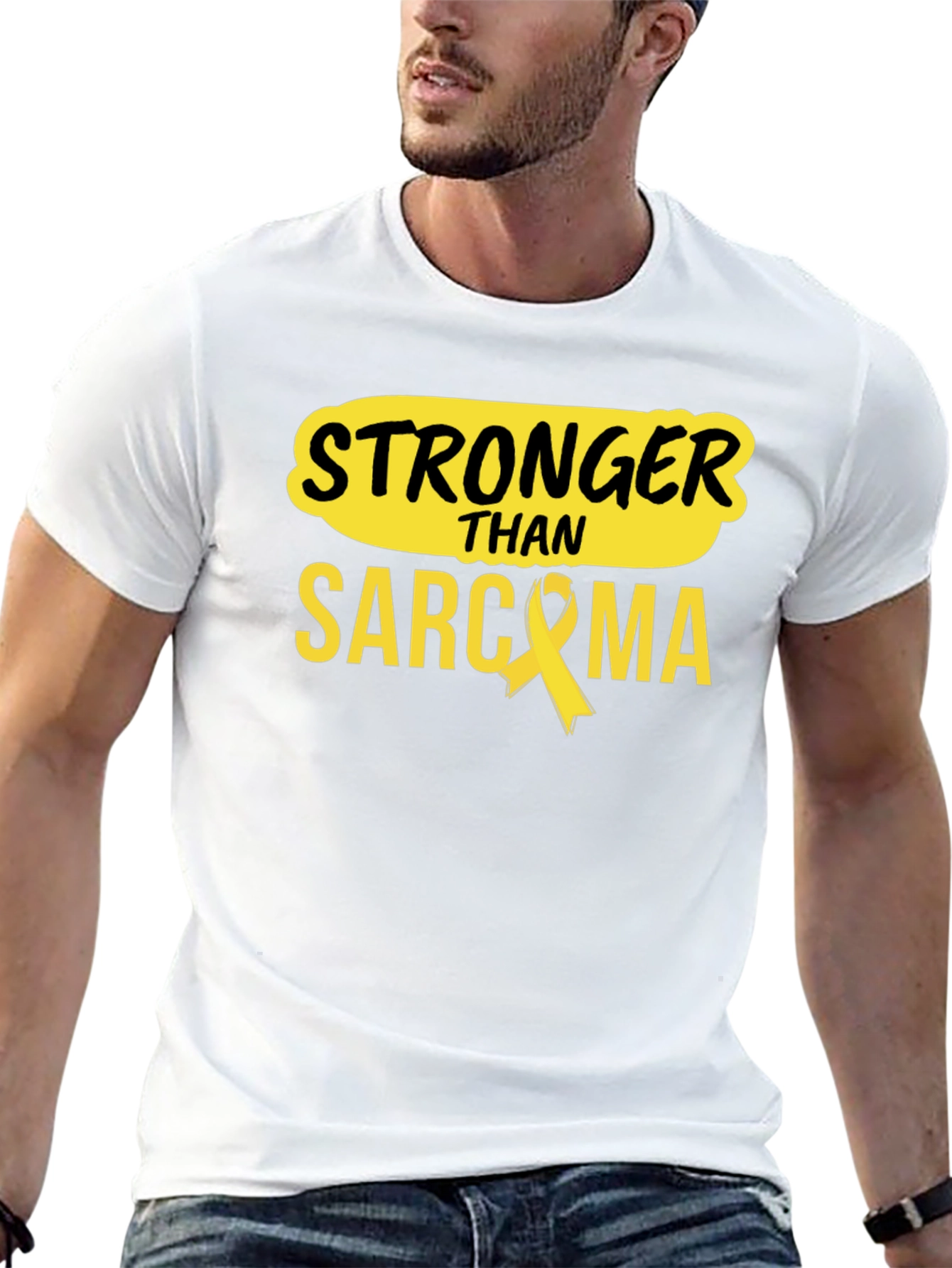 Stronger Than Sarcoma Awareness T-Shirt