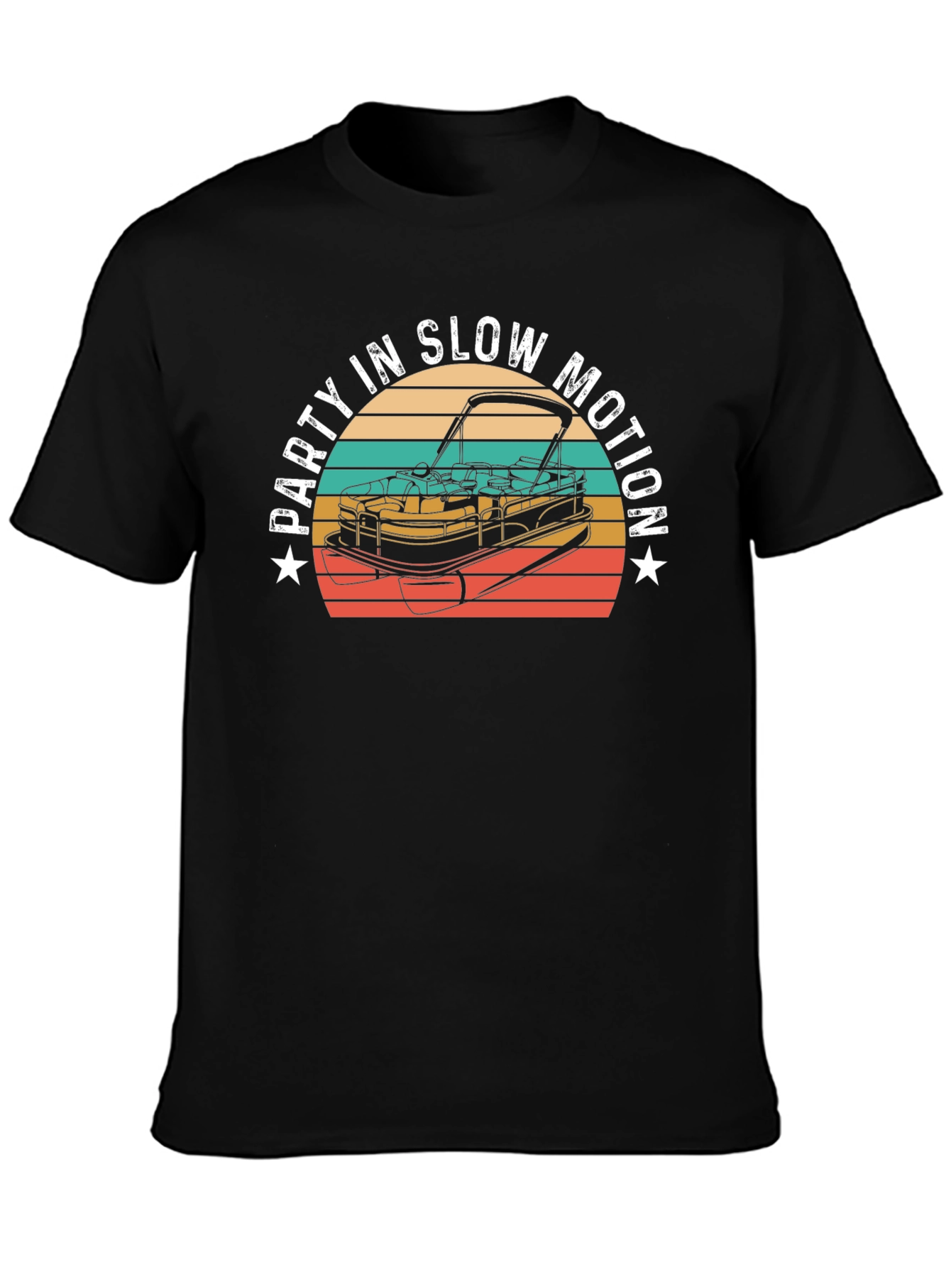 Party in Slow Motion Pontoon T-Shirt
