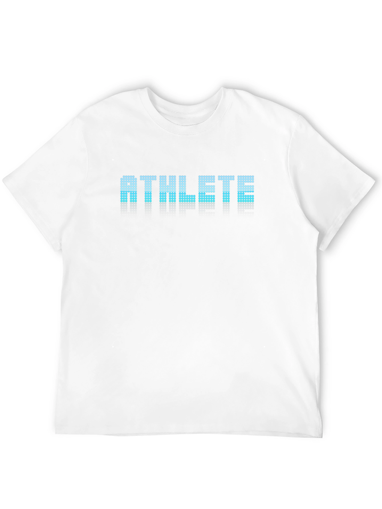 Athlete Graphic Tee - Black Casual T-Shirt