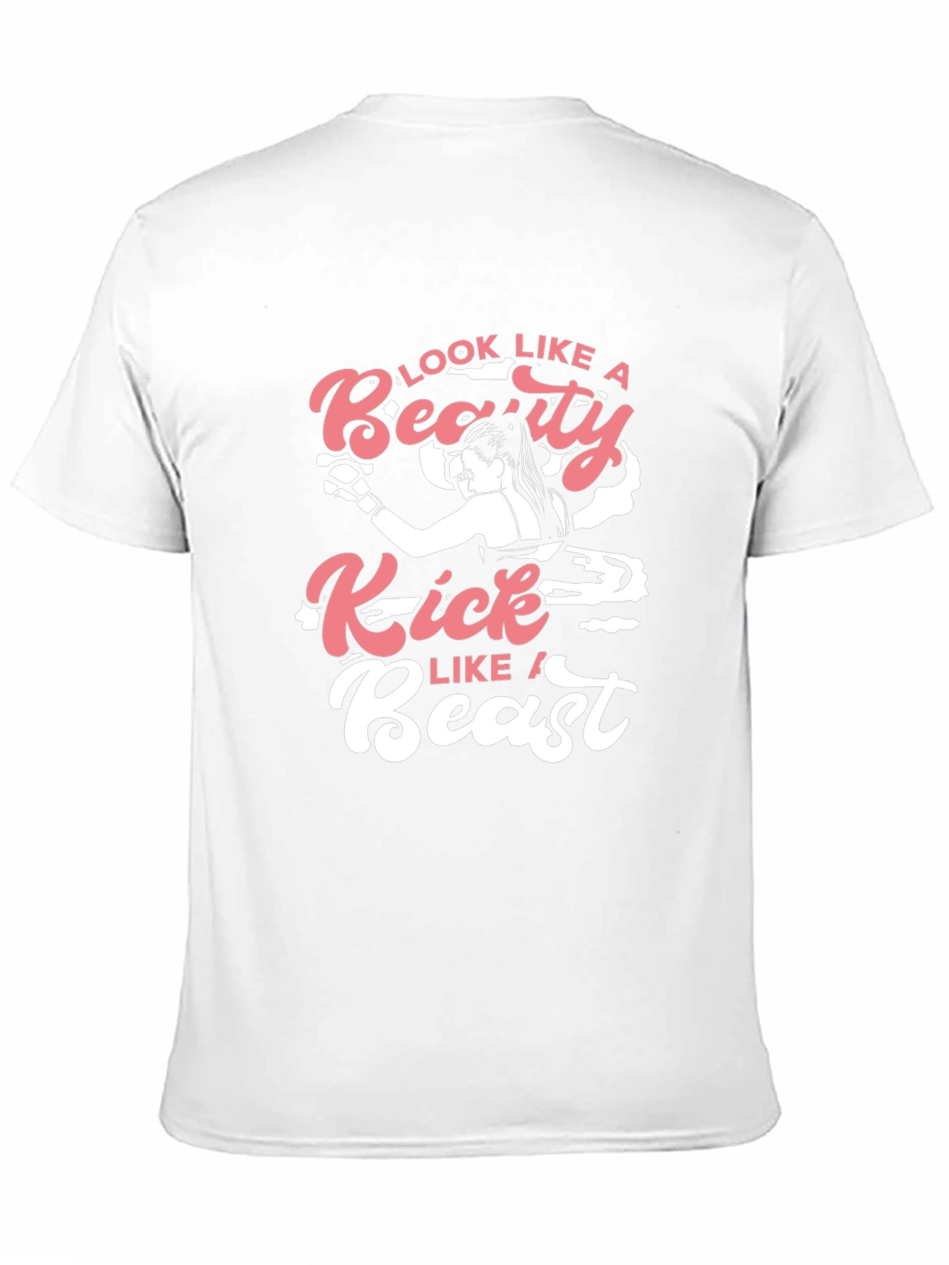 Beauty & Beast Graphic Tee - Black Casual T-Shirt