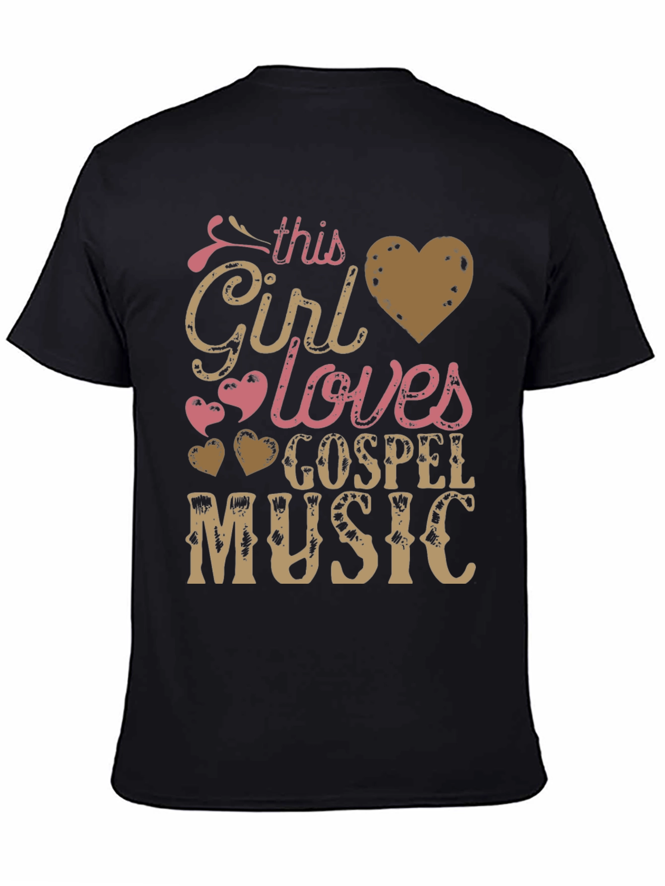 This Girl Loves Gospel Music T-Shirt
