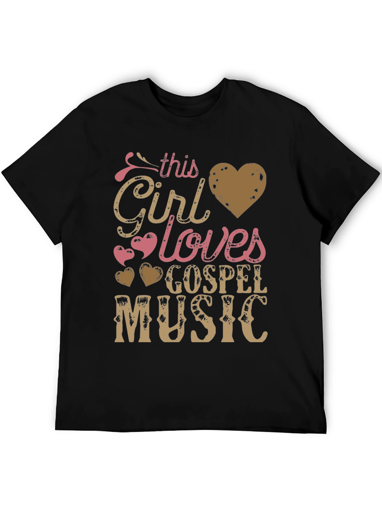 This Girl Loves Gospel Music T-Shirt