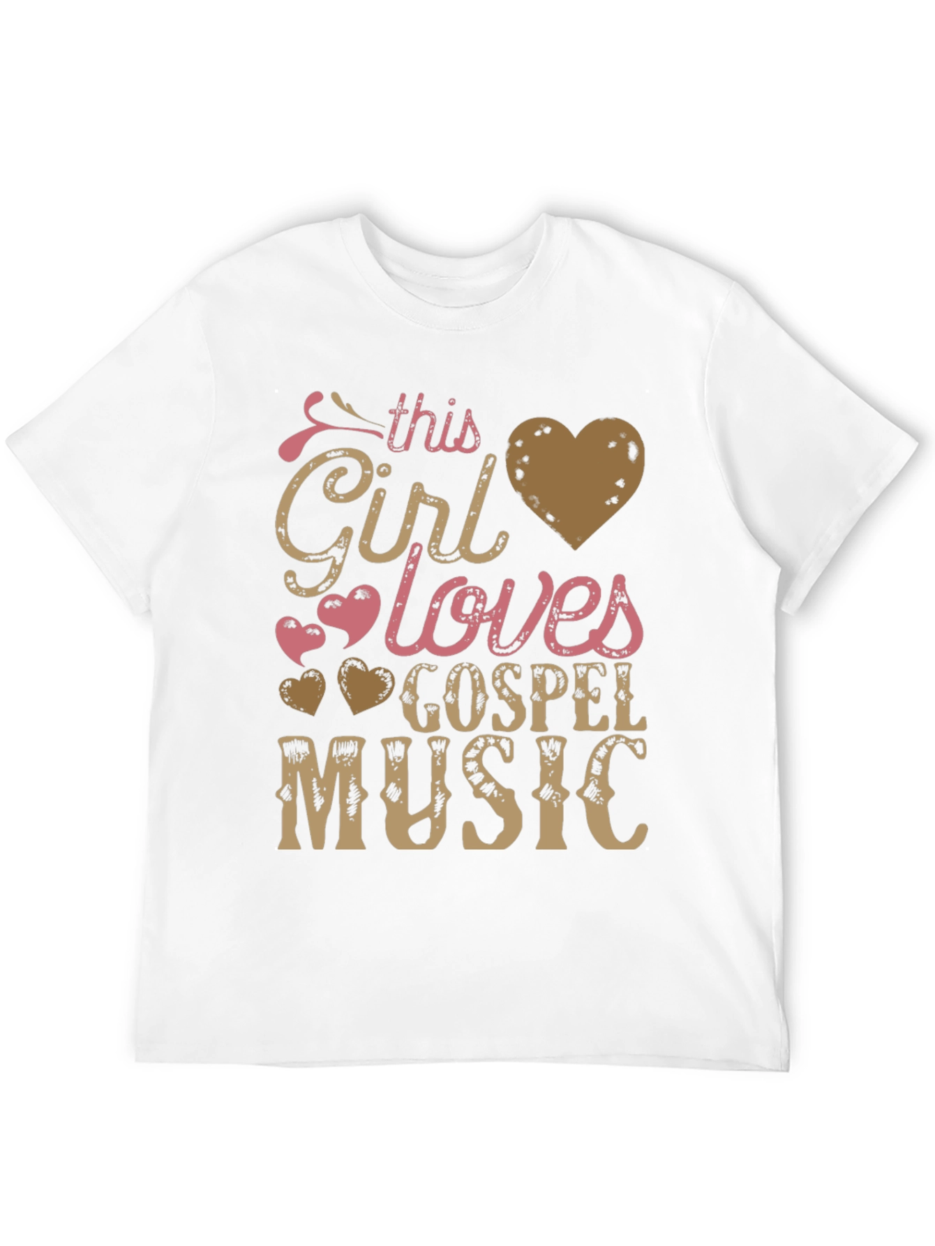 This Girl Loves Gospel Music T-Shirt