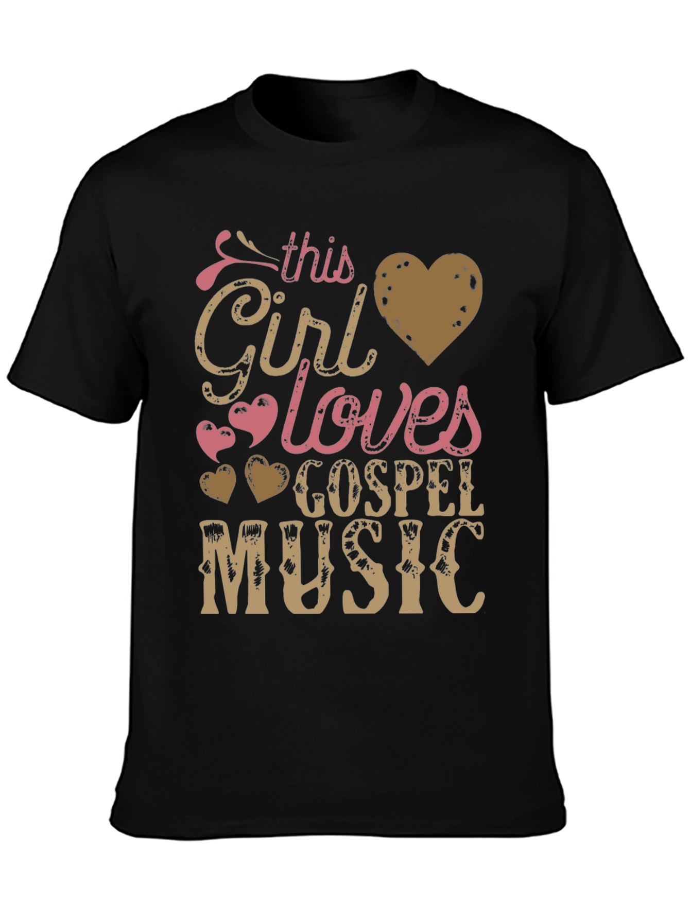 This Girl Loves Gospel Music T-Shirt