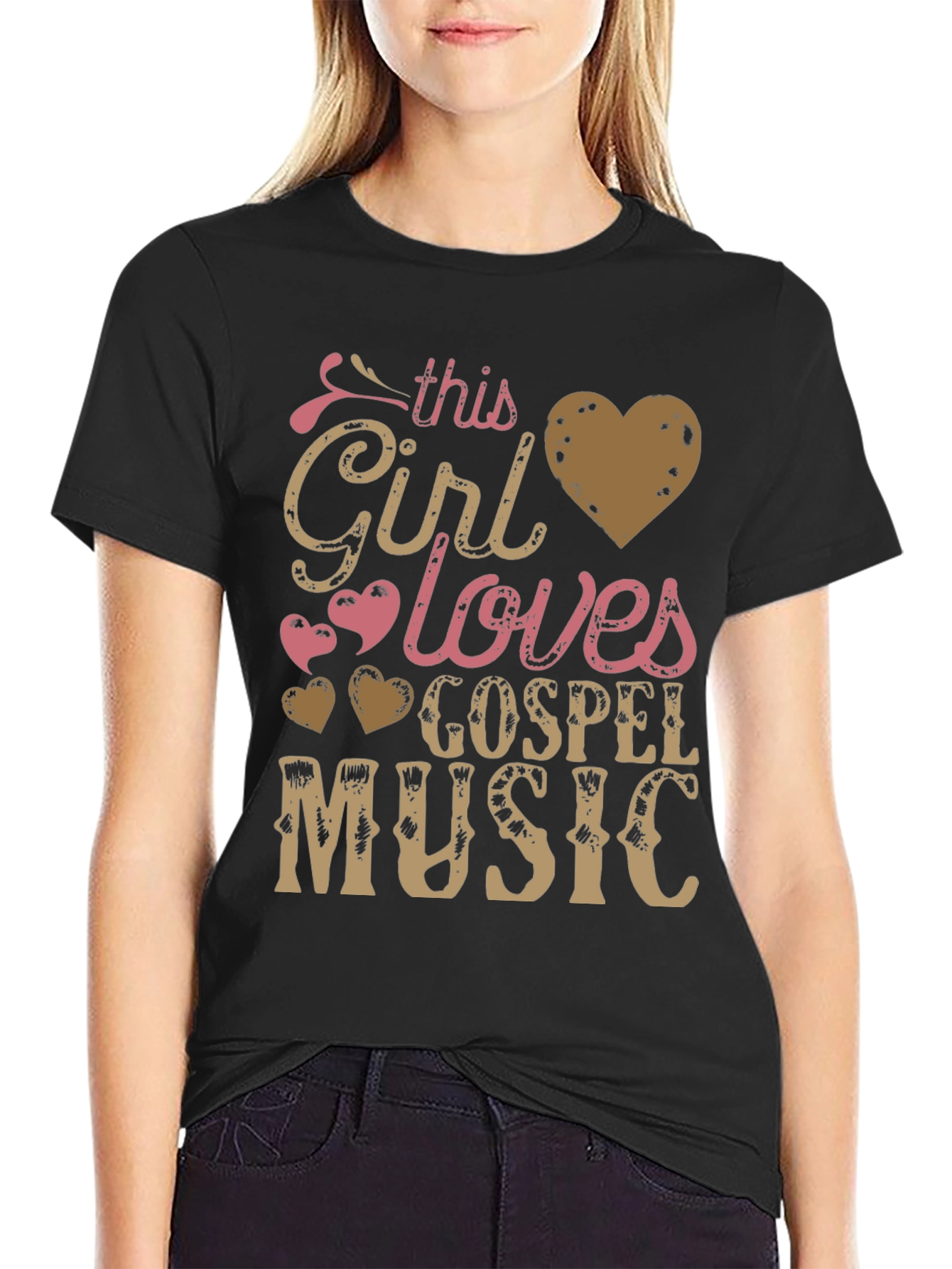 This Girl Loves Gospel Music T-Shirt