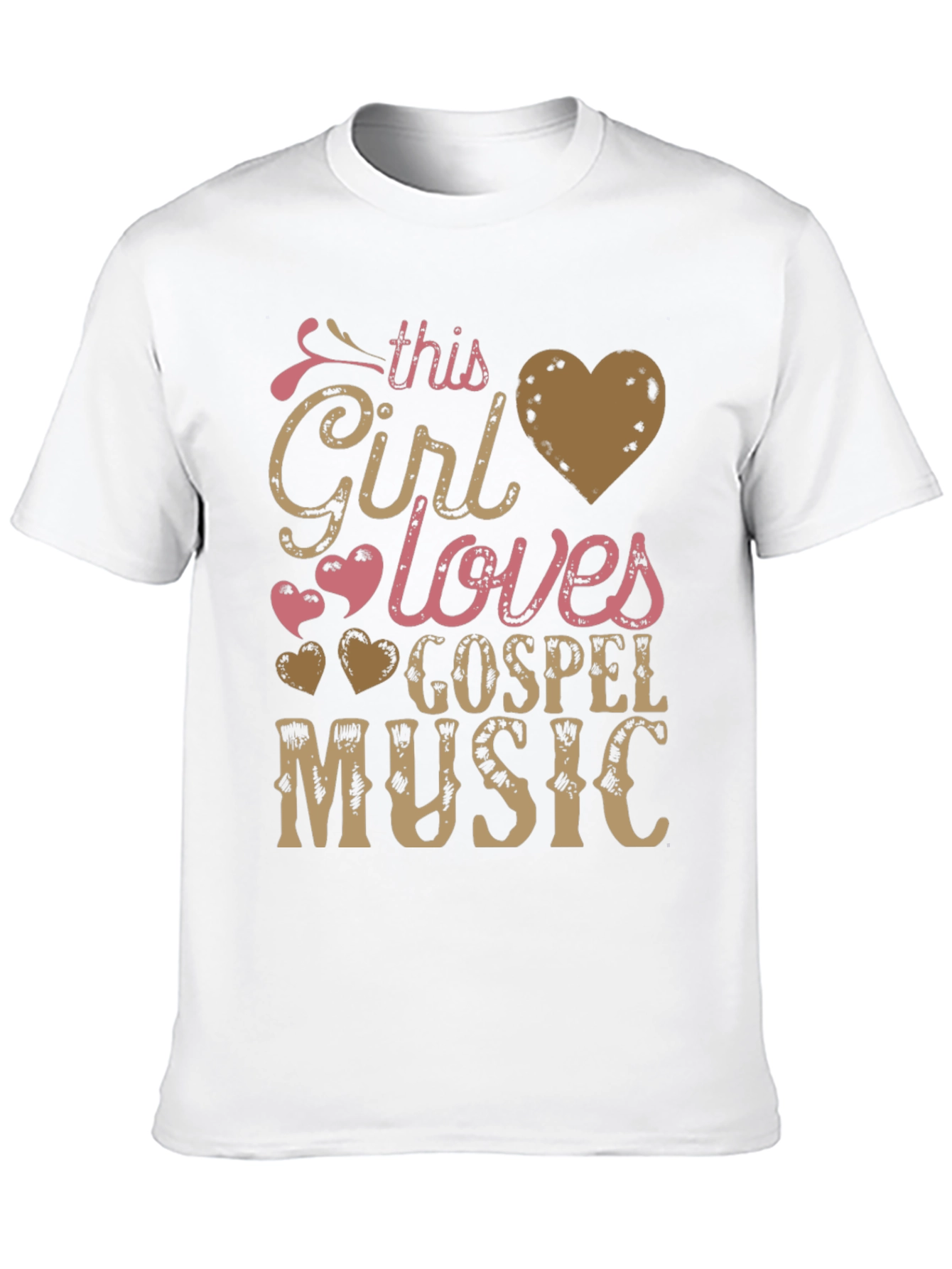This Girl Loves Gospel Music T-Shirt