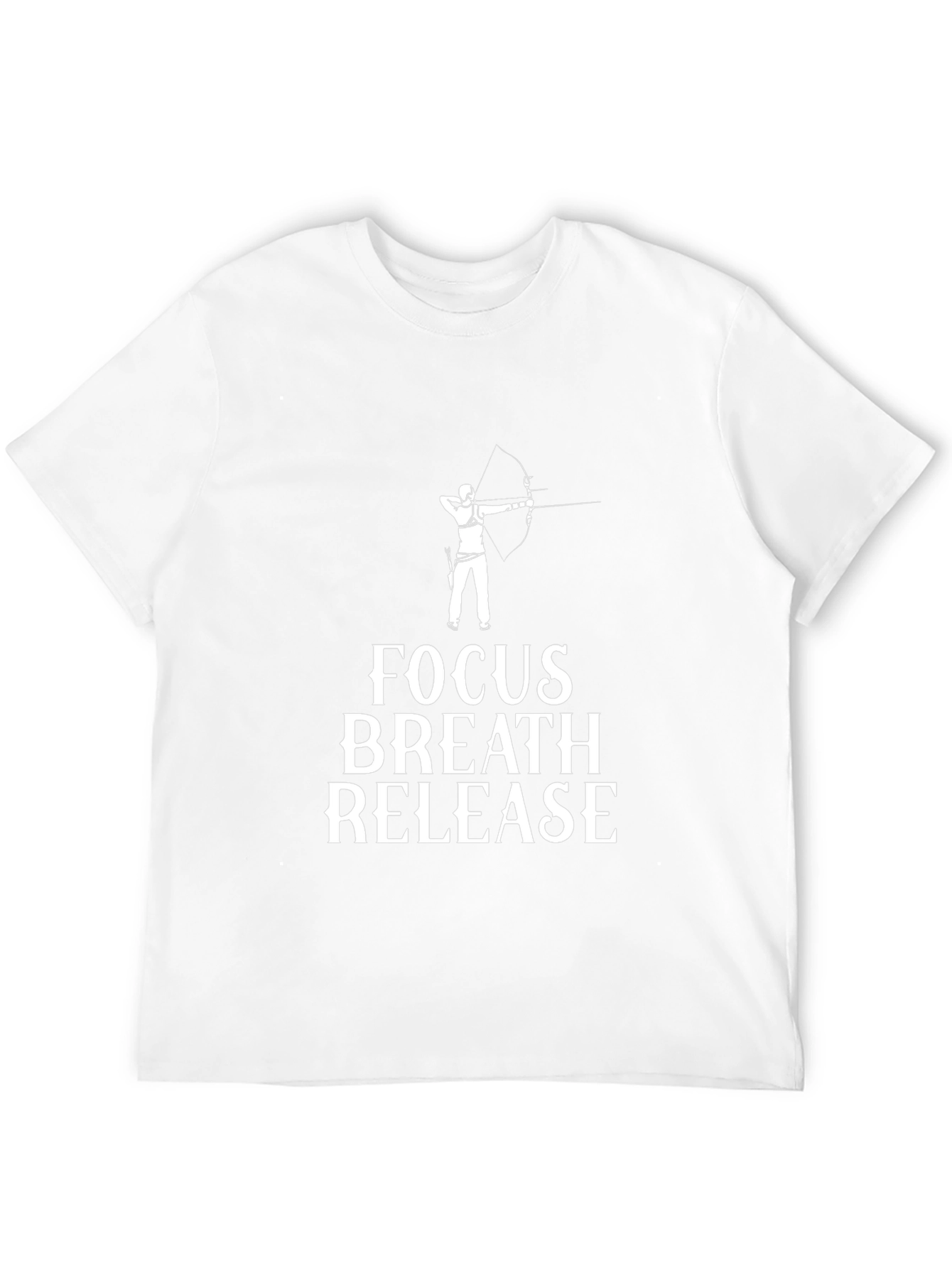 Archery Focus Breath Release Graphic T-Shirt