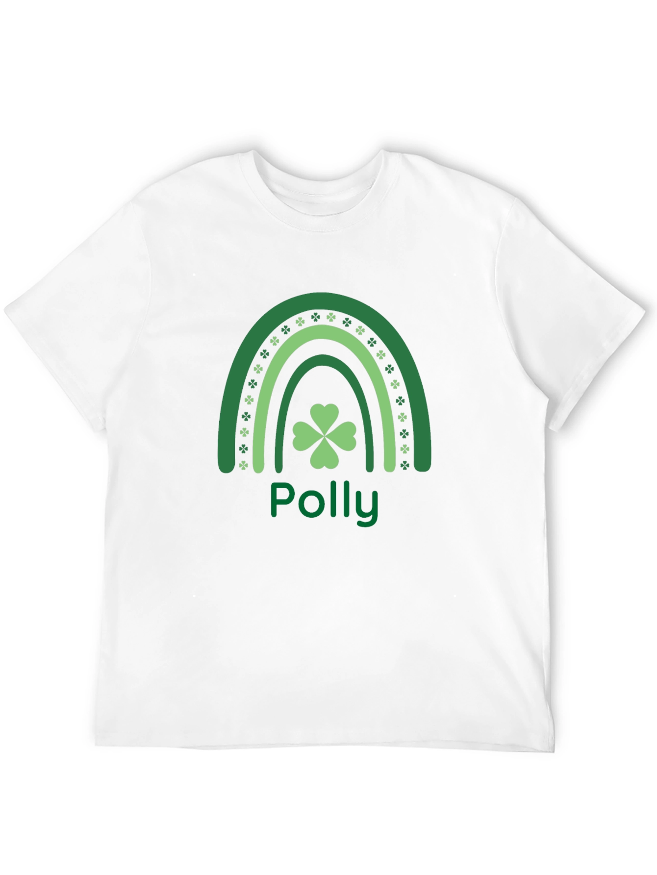 Polly Shamrock Rainbow T-Shirt