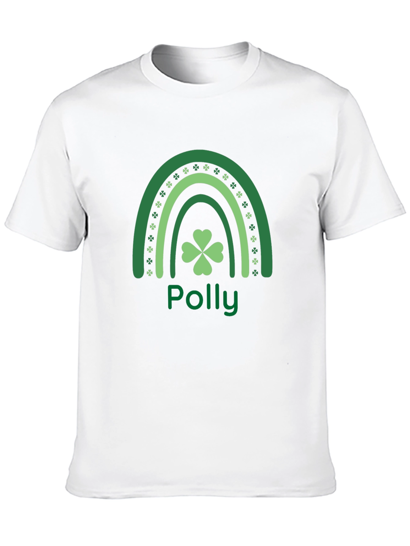 Polly Shamrock Rainbow T-Shirt