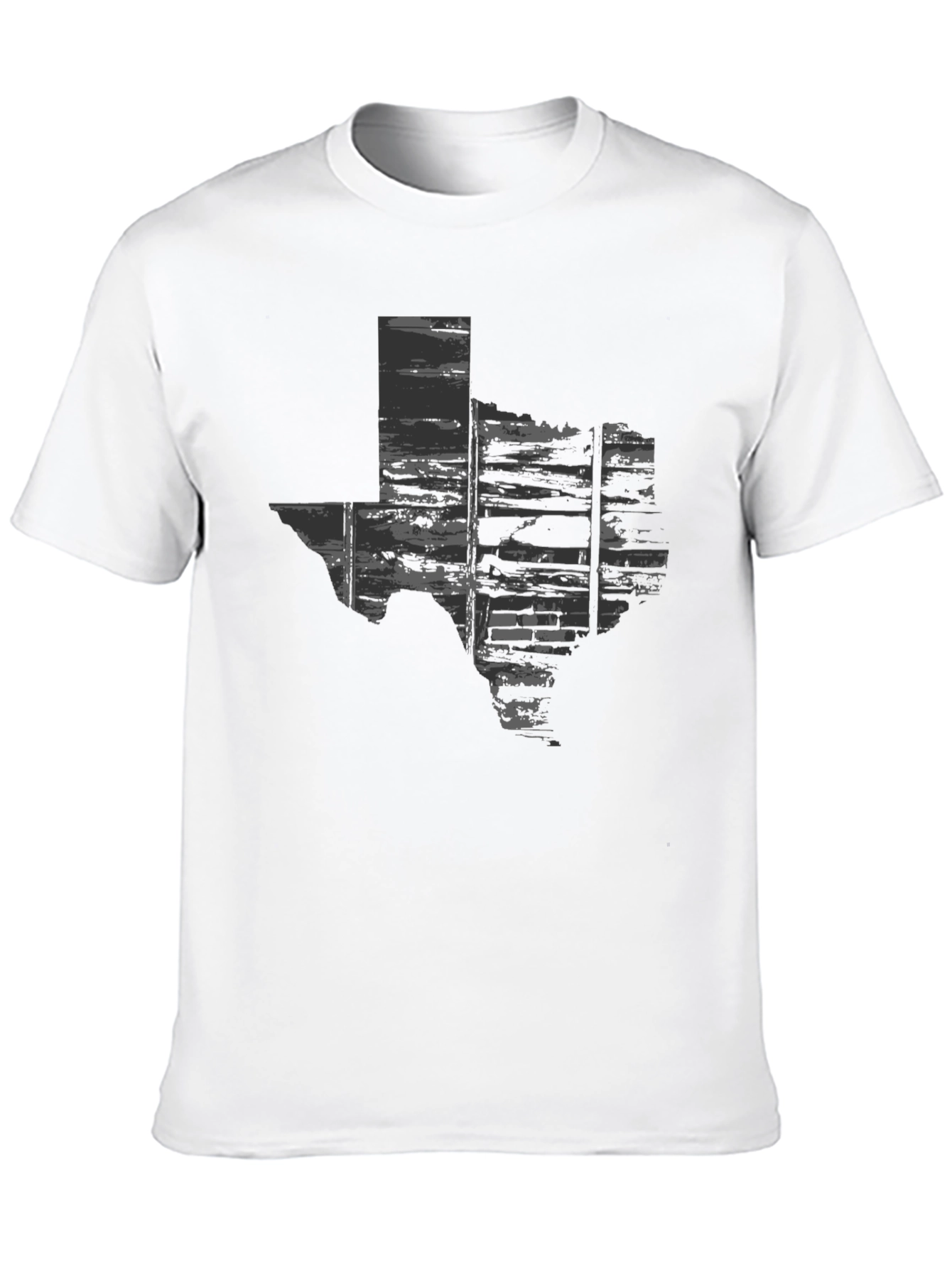 Texas Brick Graphic Tee - Unisex Black T-Shirt