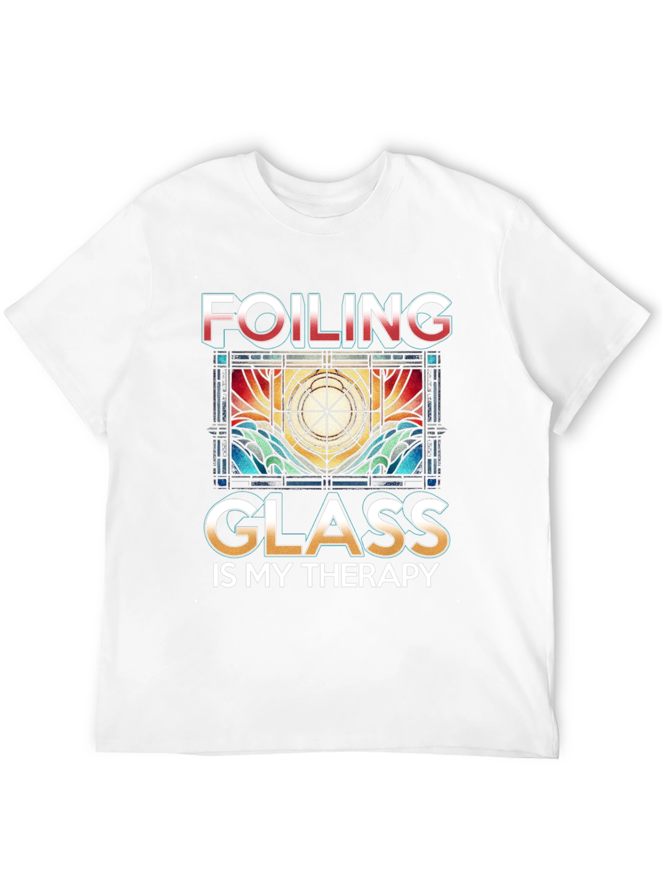 Foiling Glass Is My Therapy T-Shirt