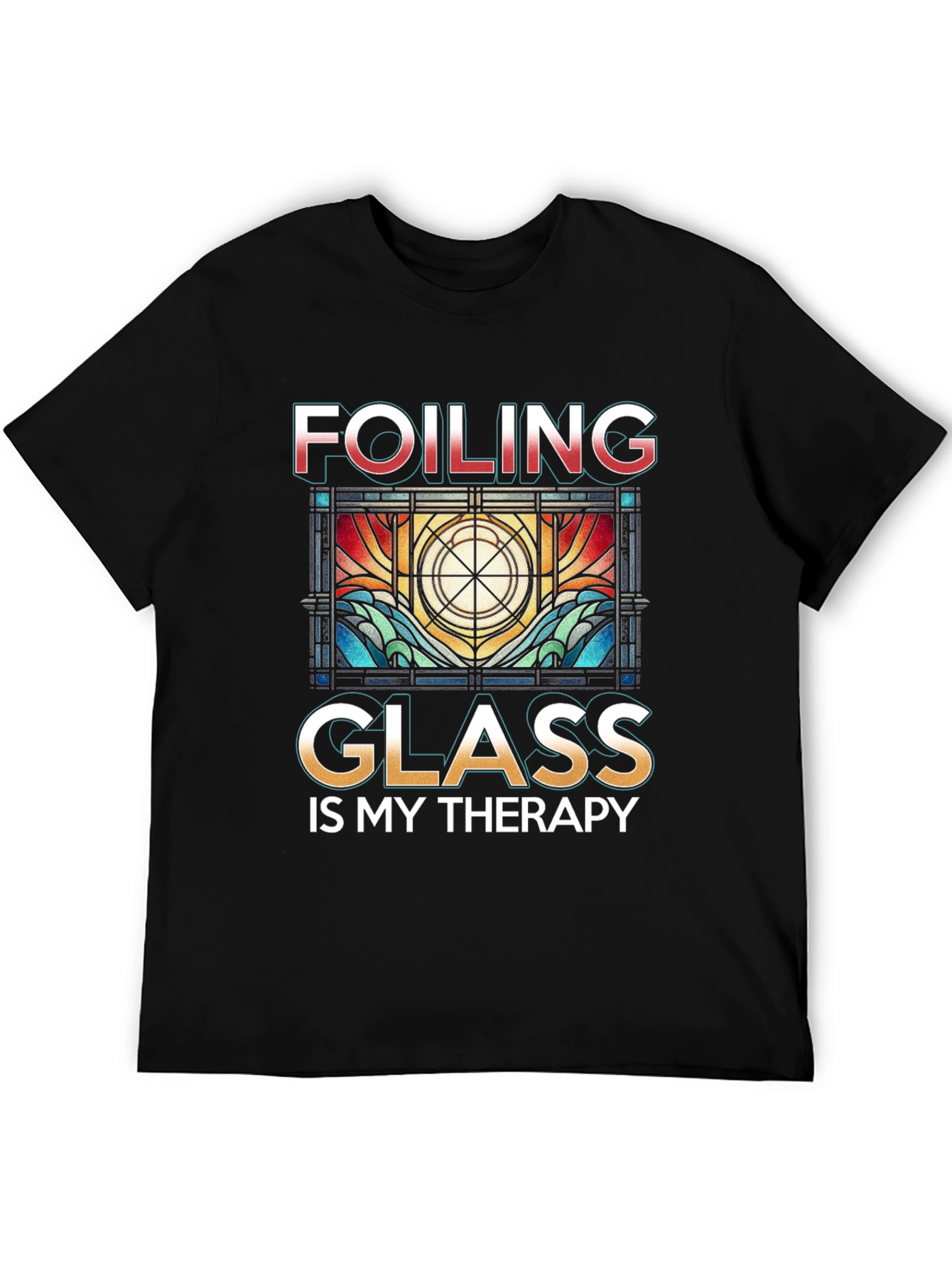 Foiling Glass Is My Therapy T-Shirt