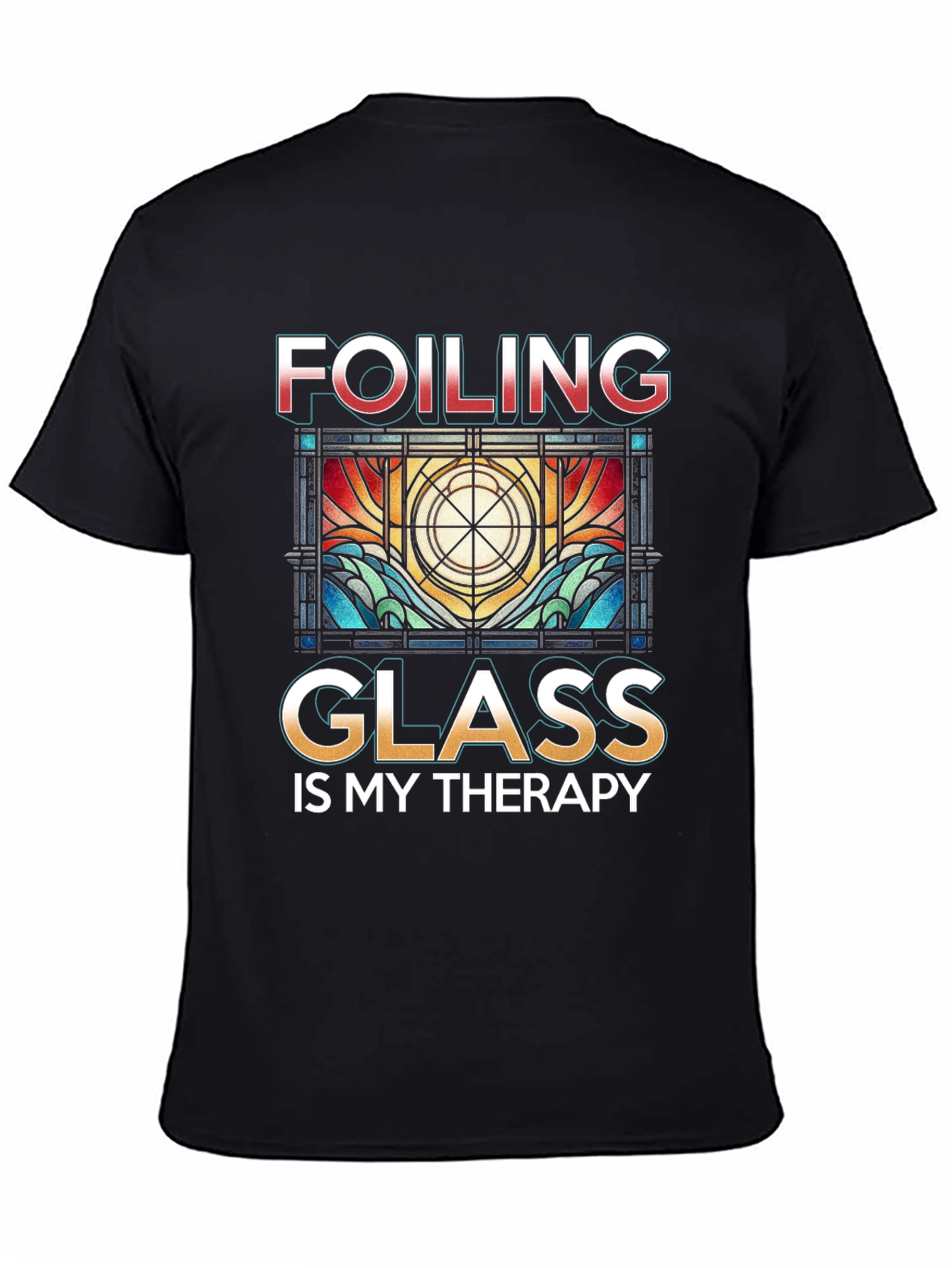 Foiling Glass Is My Therapy T-Shirt