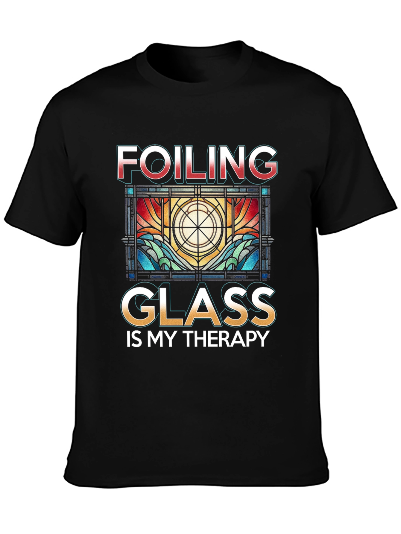 Foiling Glass Is My Therapy T-Shirt