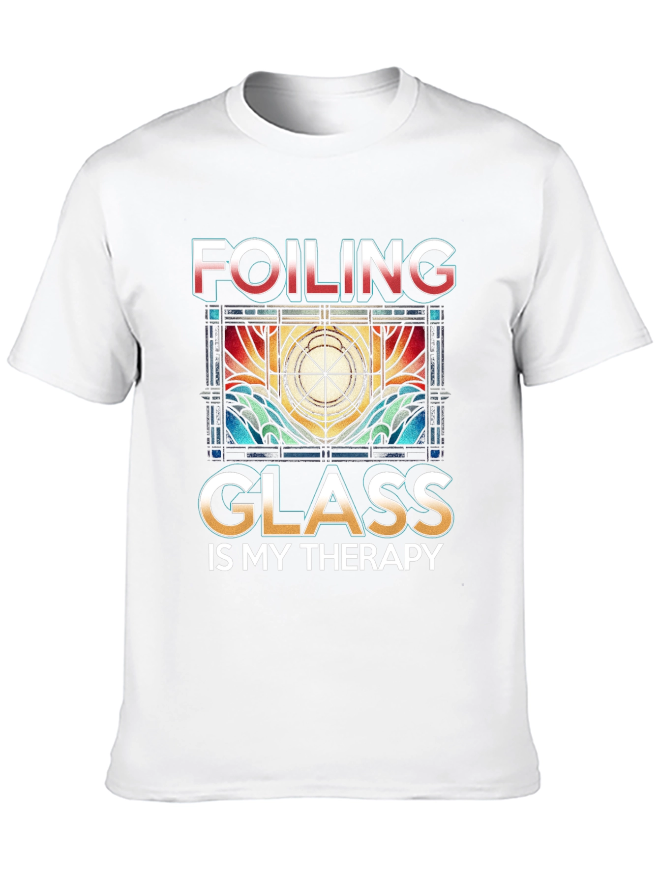 Foiling Glass Is My Therapy T-Shirt