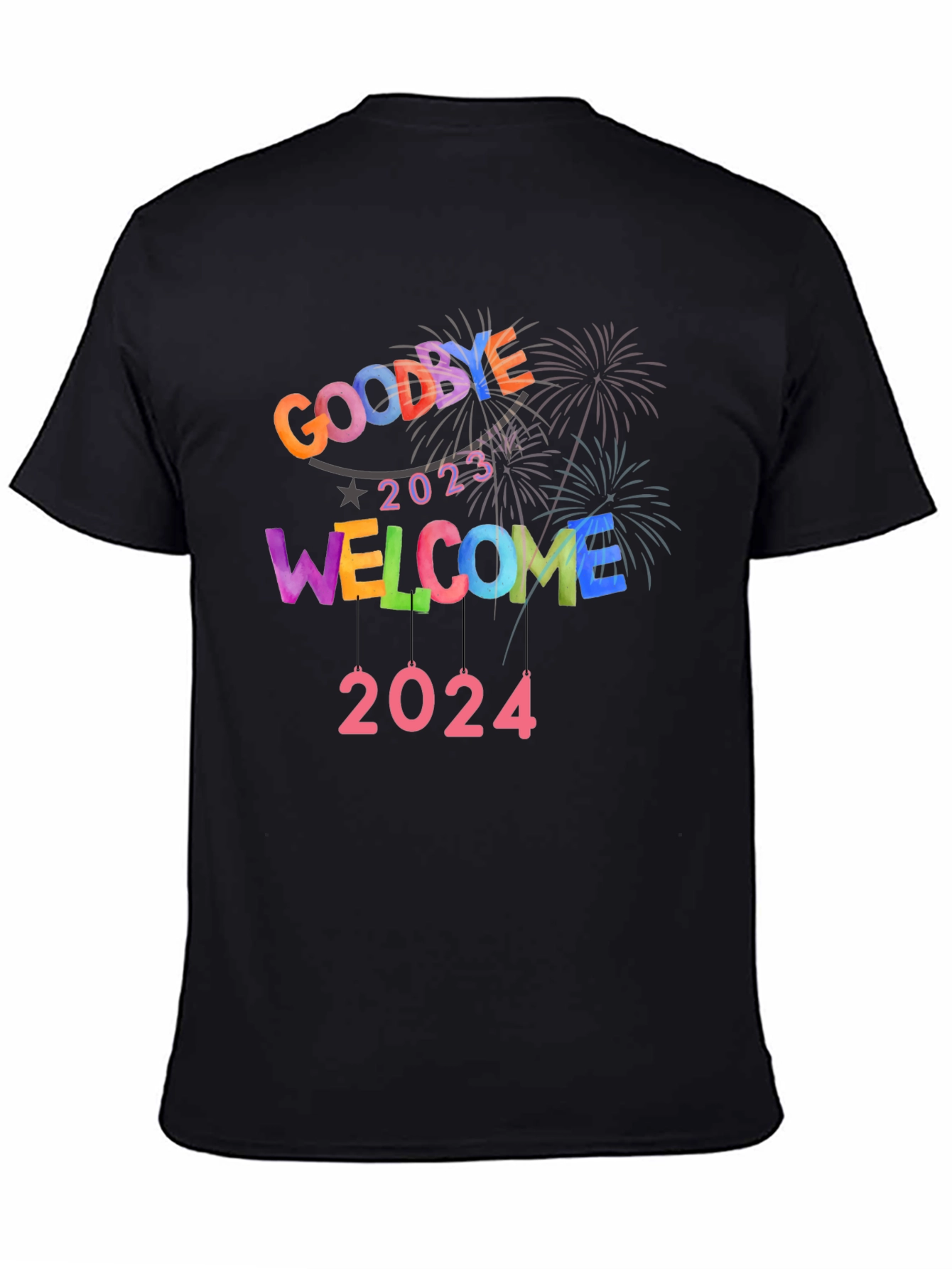 Goodbye 2023 Welcome 2024 New Year T-Shirt