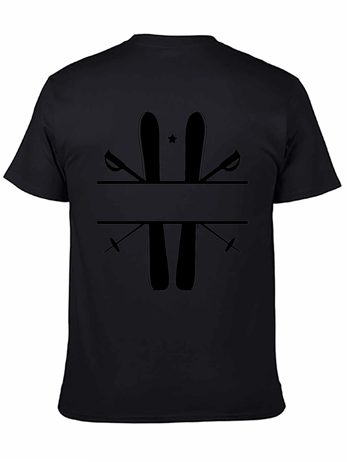 Ski & Poles Graphic Tee