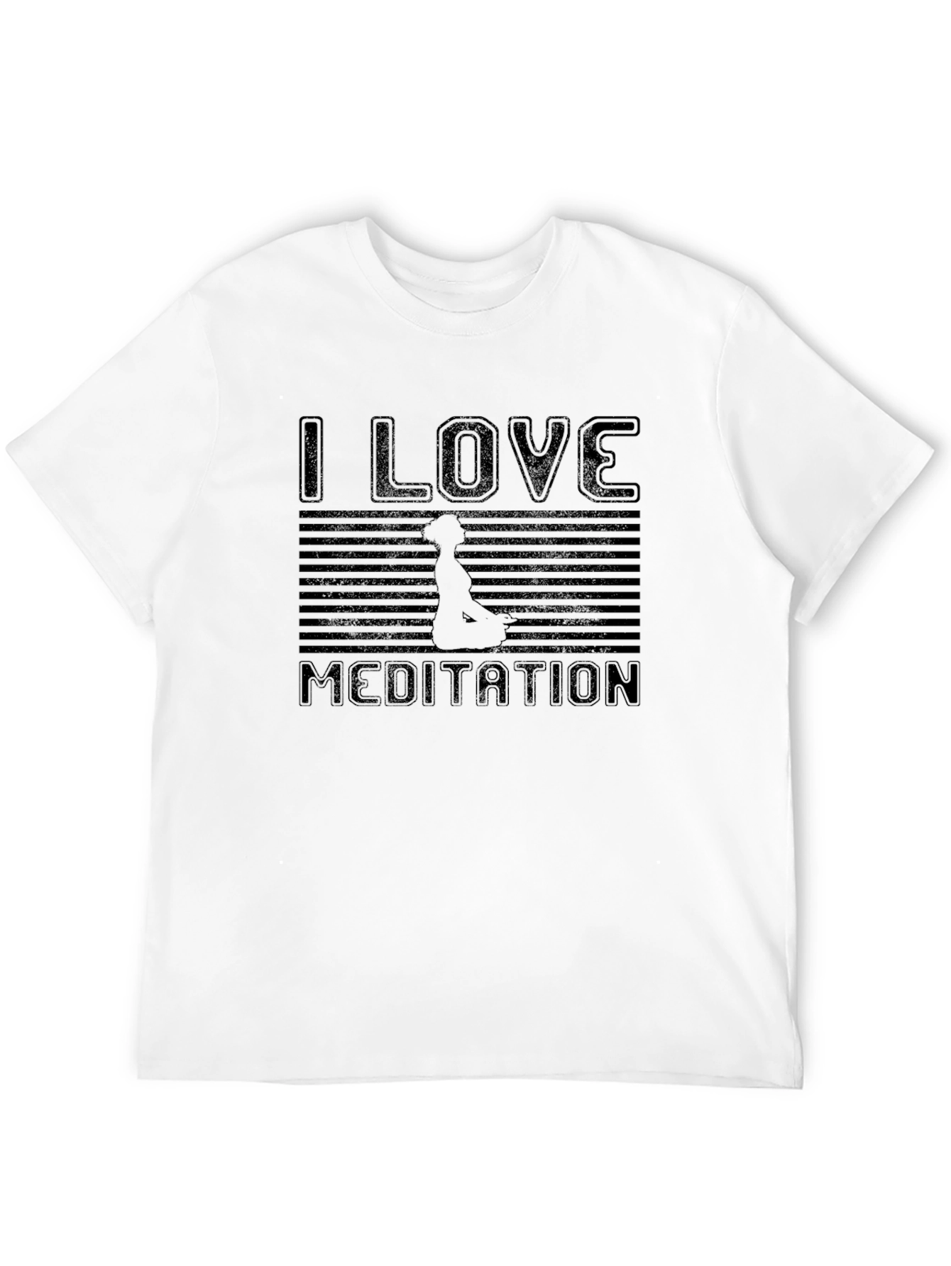 I Love Meditation T-Shirt - Relax & Breathe