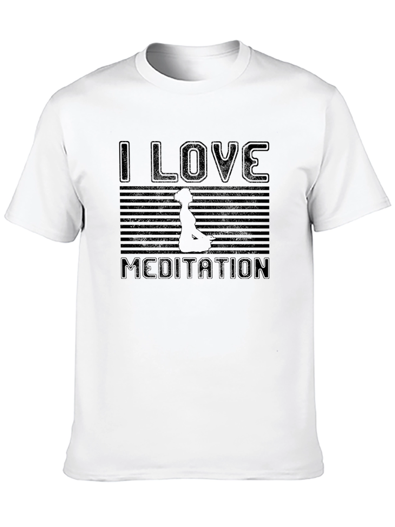 I Love Meditation T-Shirt - Relax & Breathe