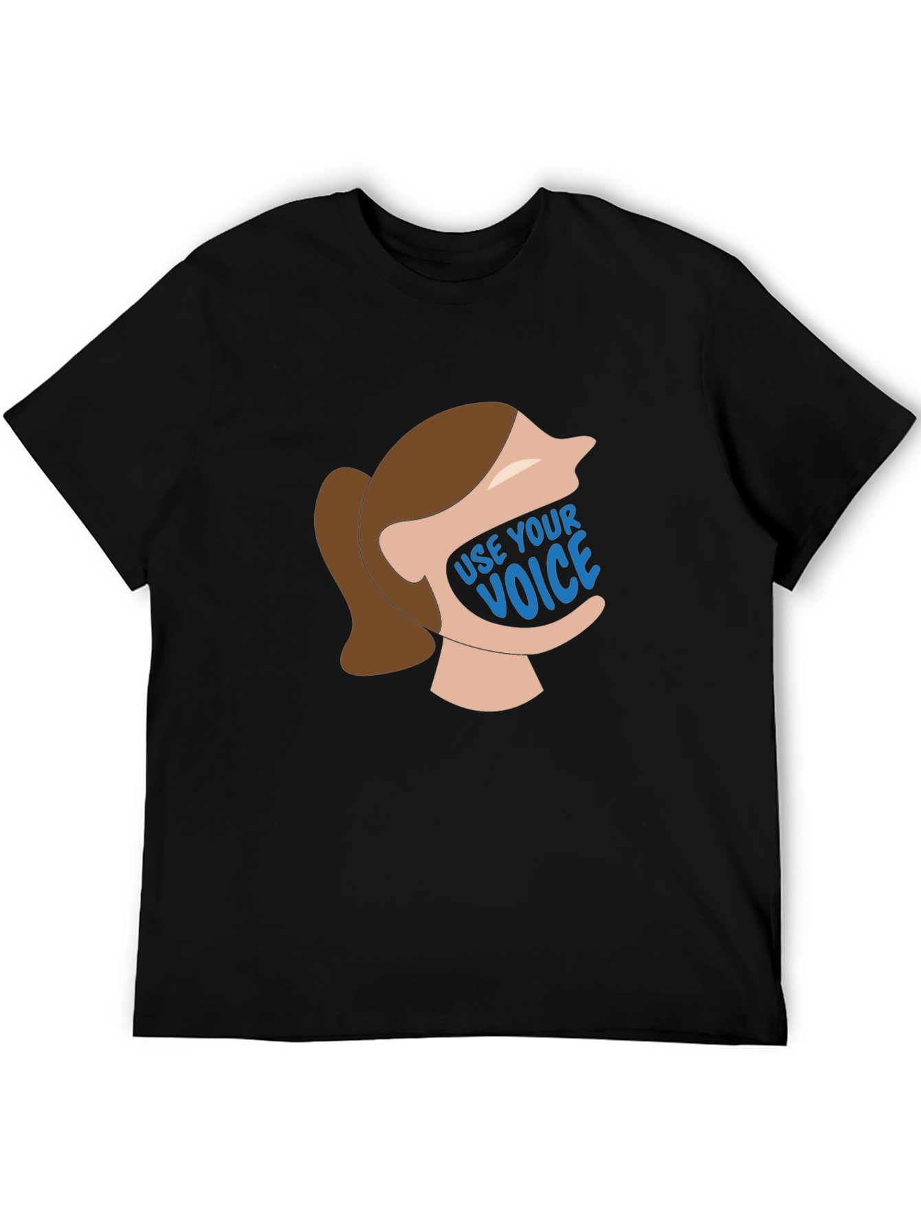 Use Your Voice Graphic Tee - Empowering Unisex T-Shirt