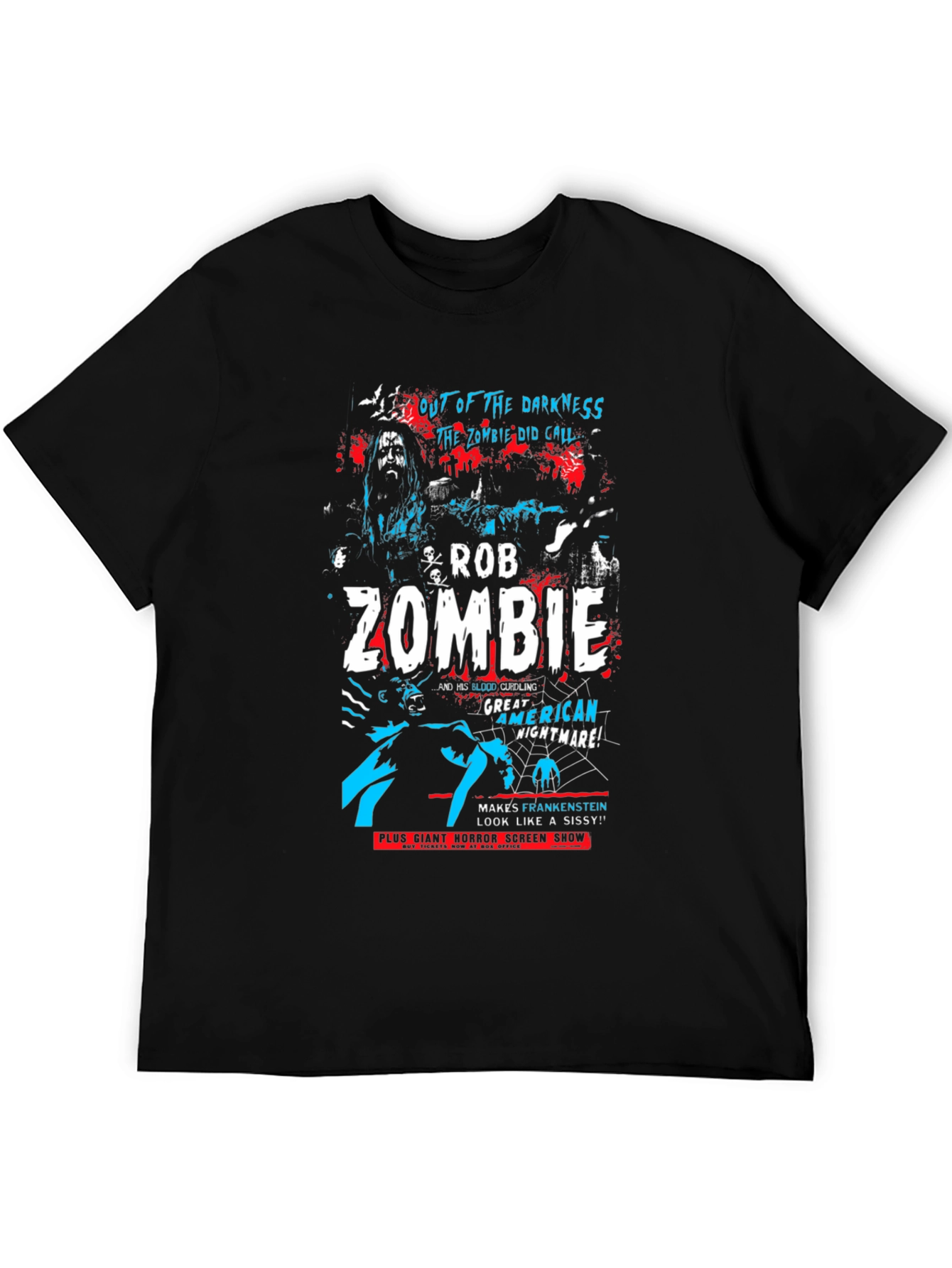 Rob Zombie Graphic Print T-Shirt
