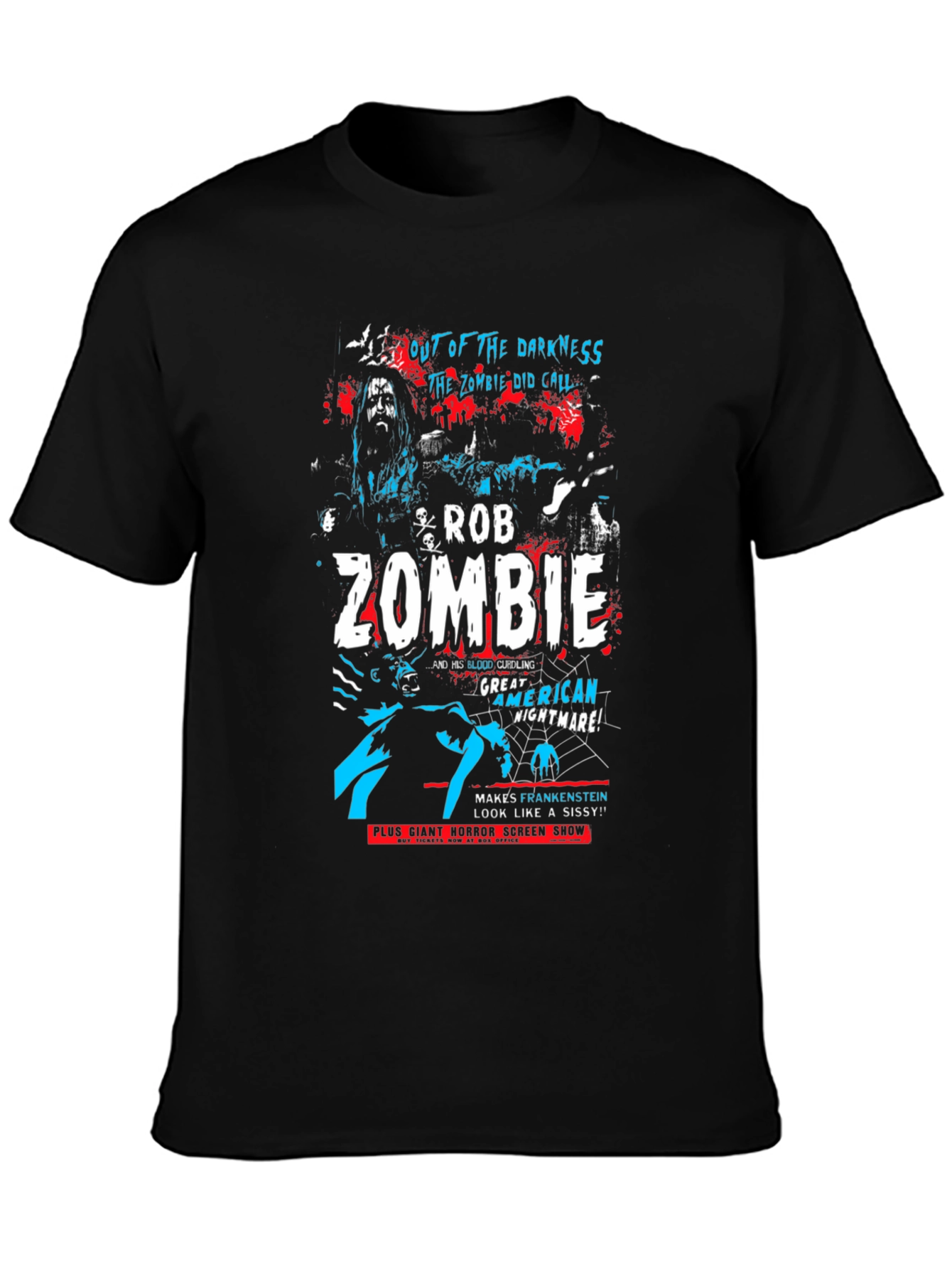 Rob Zombie Graphic Print T-Shirt