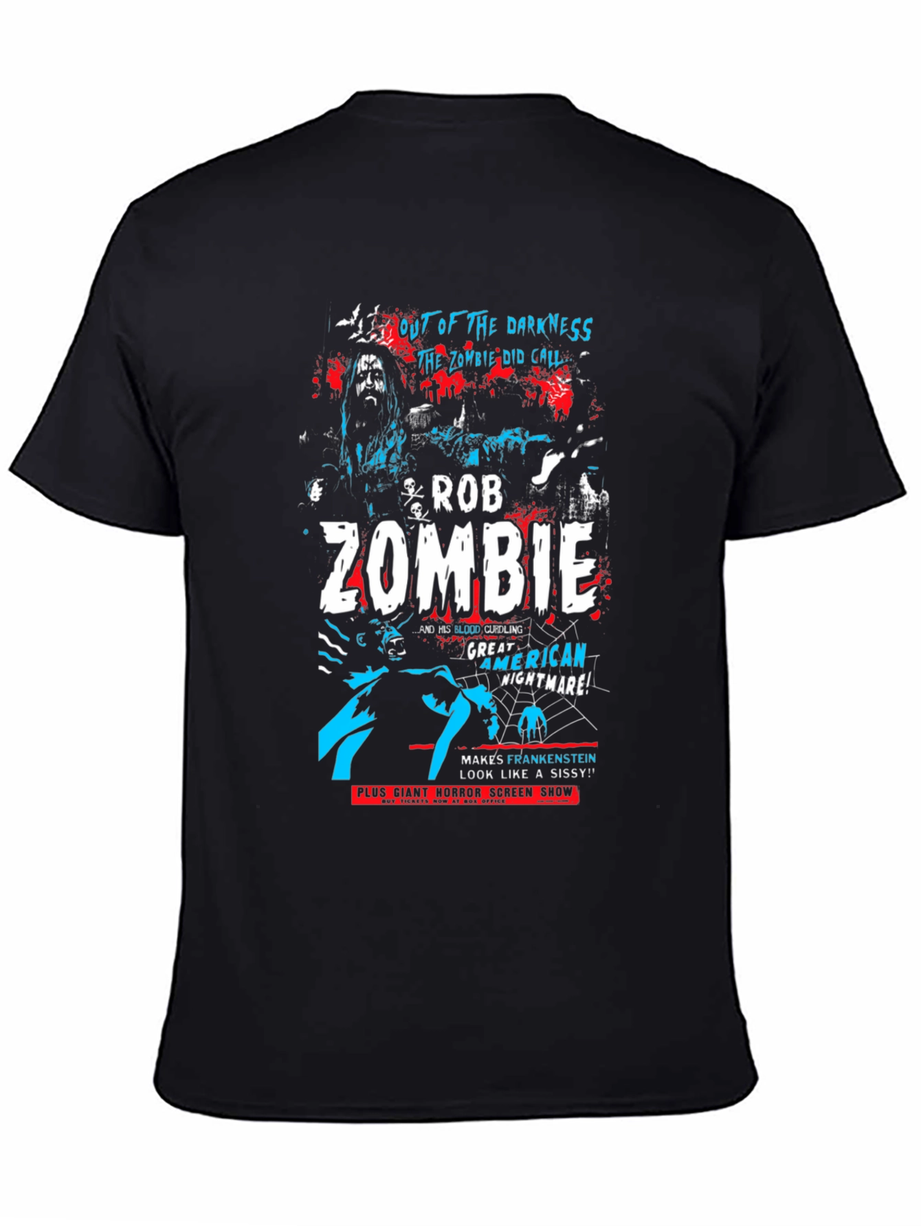 Rob Zombie Graphic Print T-Shirt