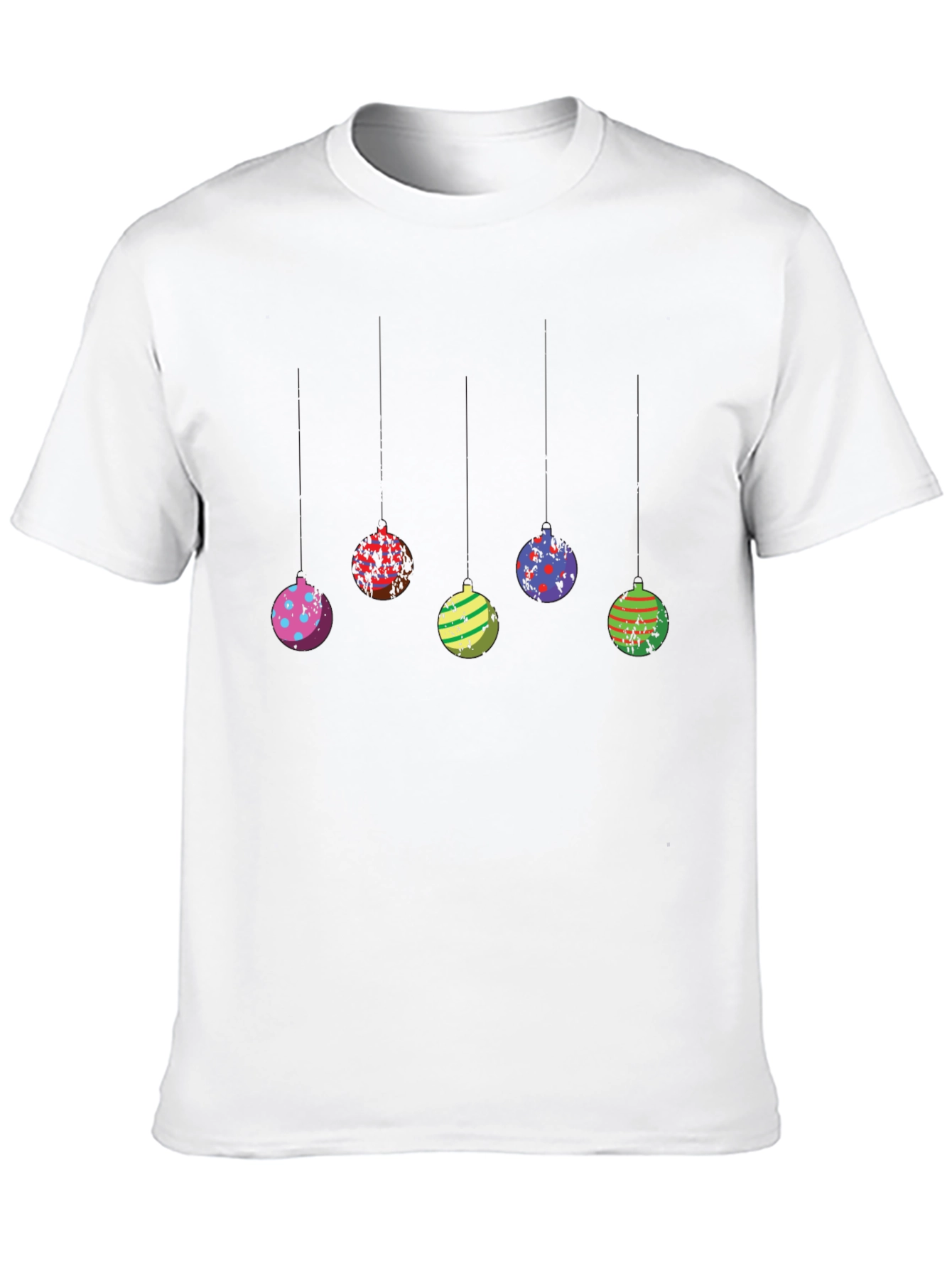 Festive Ornaments Graphic T-Shirt