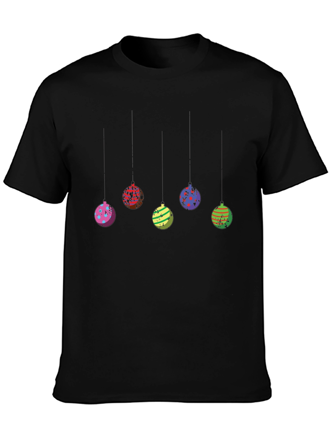 Festive Ornaments Graphic T-Shirt