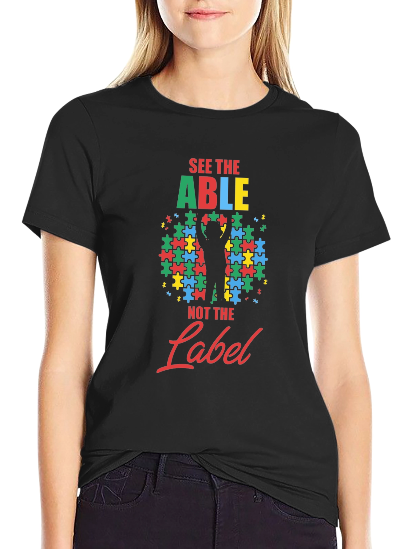 Autism Awareness See the Able Graphic Tee