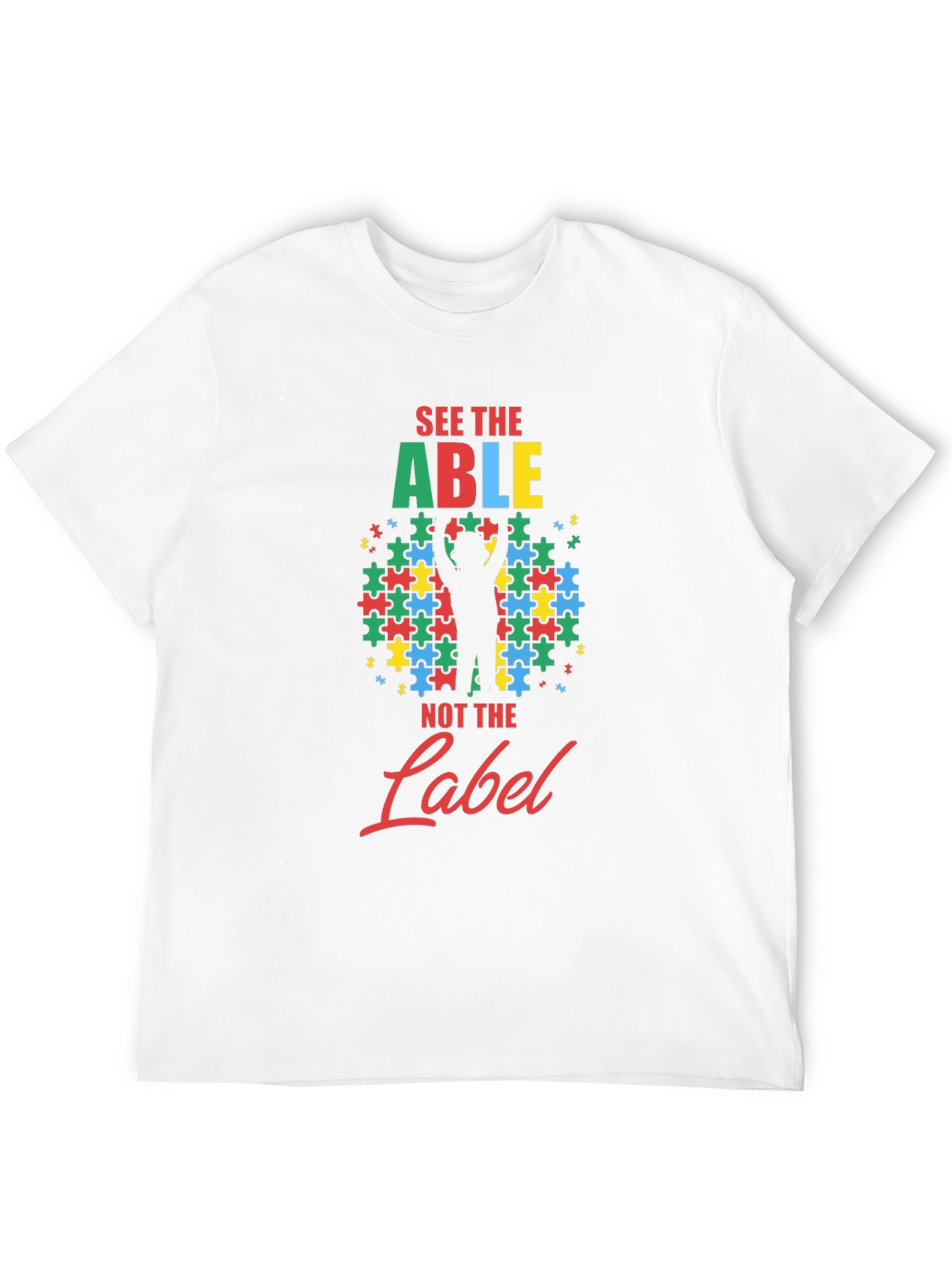 Autism Awareness See the Able Graphic Tee