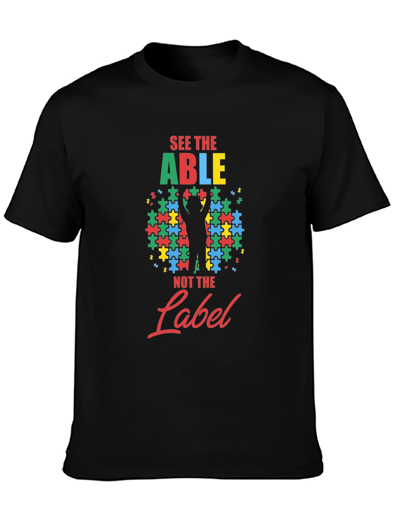 Autism Awareness See the Able Graphic Tee