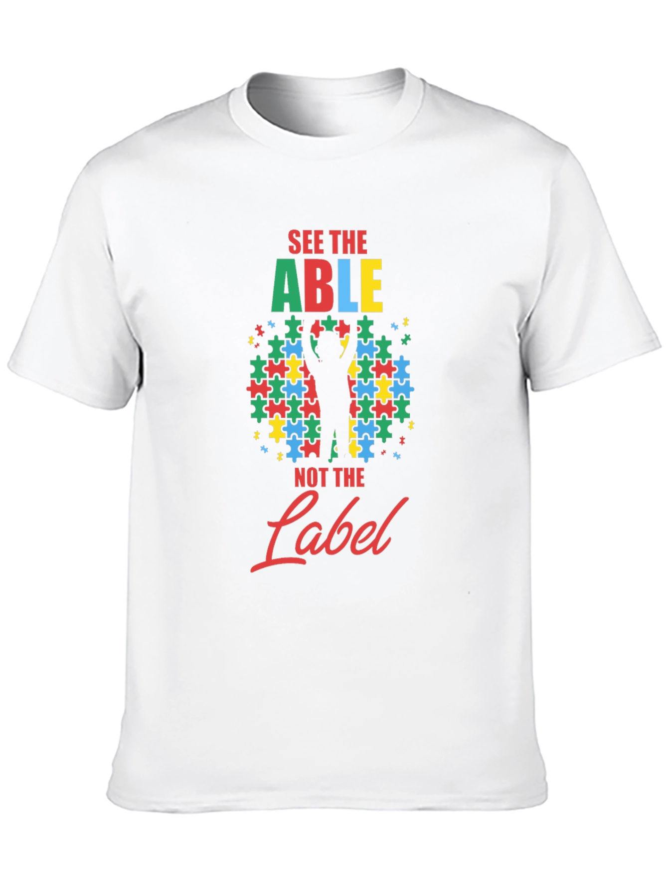 Autism Awareness See the Able Graphic Tee