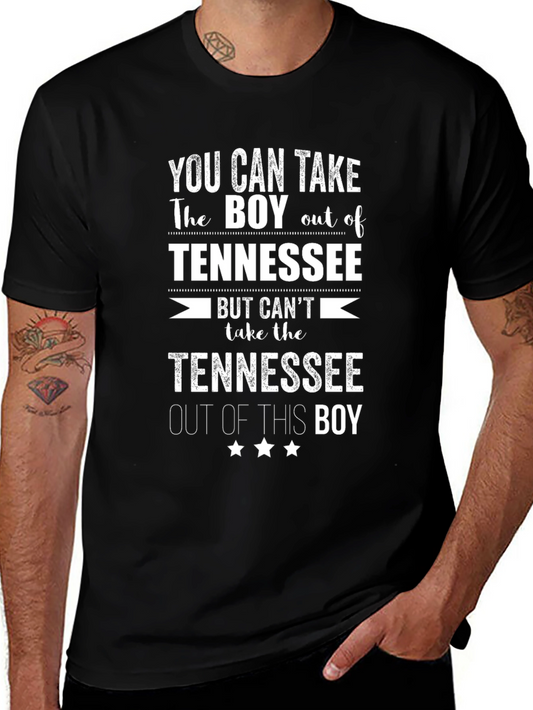 Tennessee Boy Graphic Tee - Black
