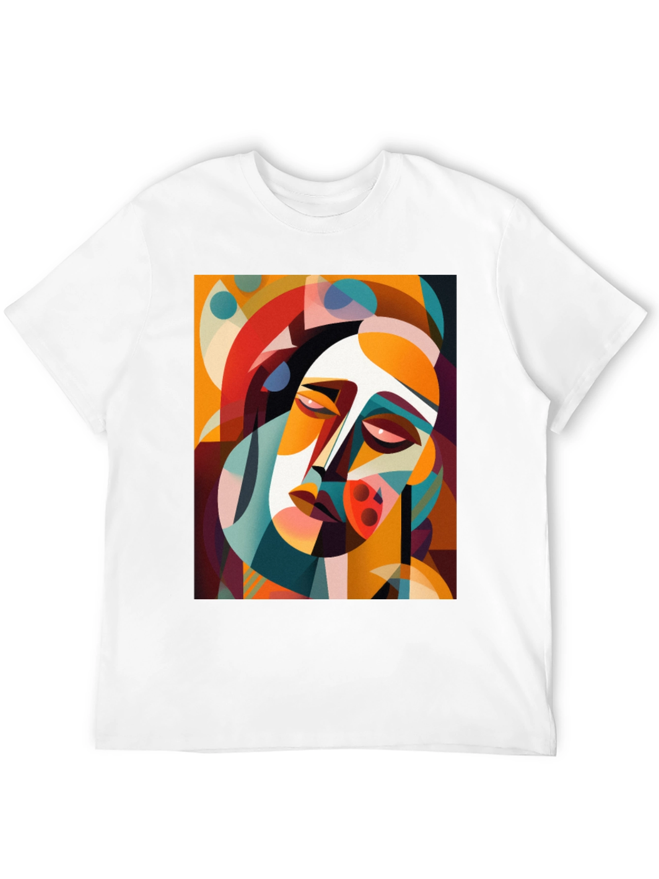 Abstract Art Graphic Tee - Unique Design