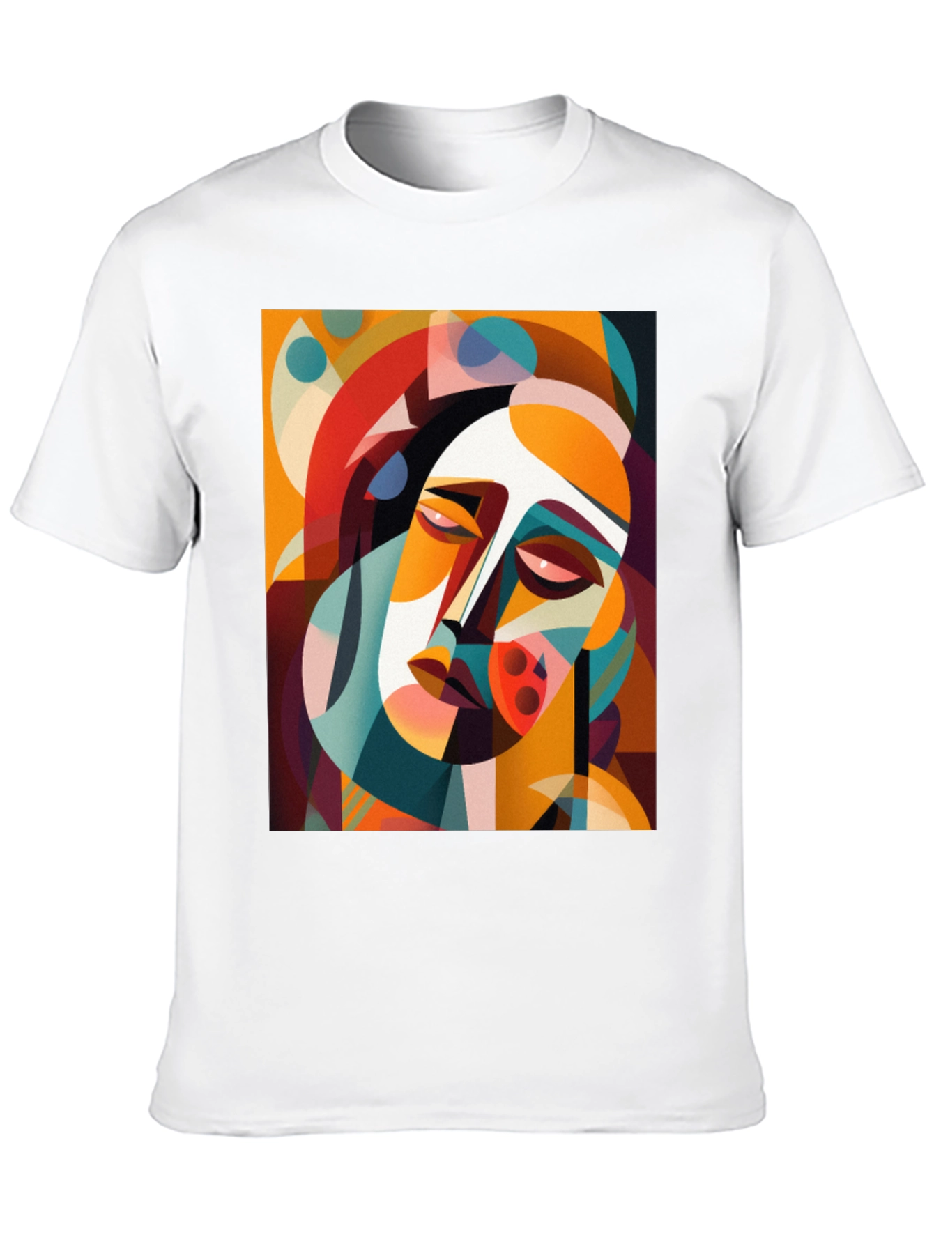 Abstract Art Graphic Tee - Unique Design