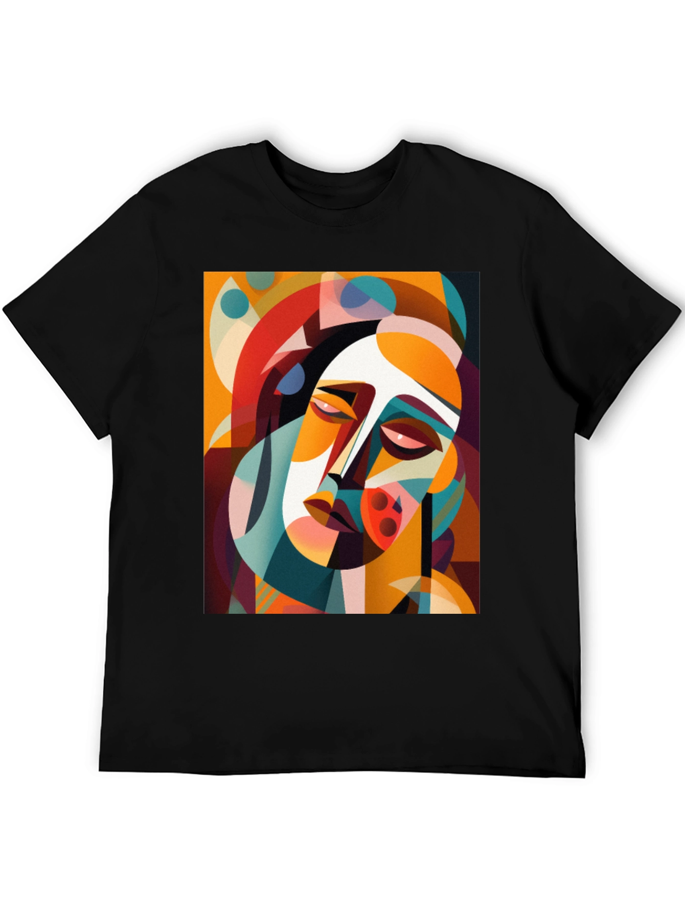 Abstract Art Graphic Tee - Unique Design