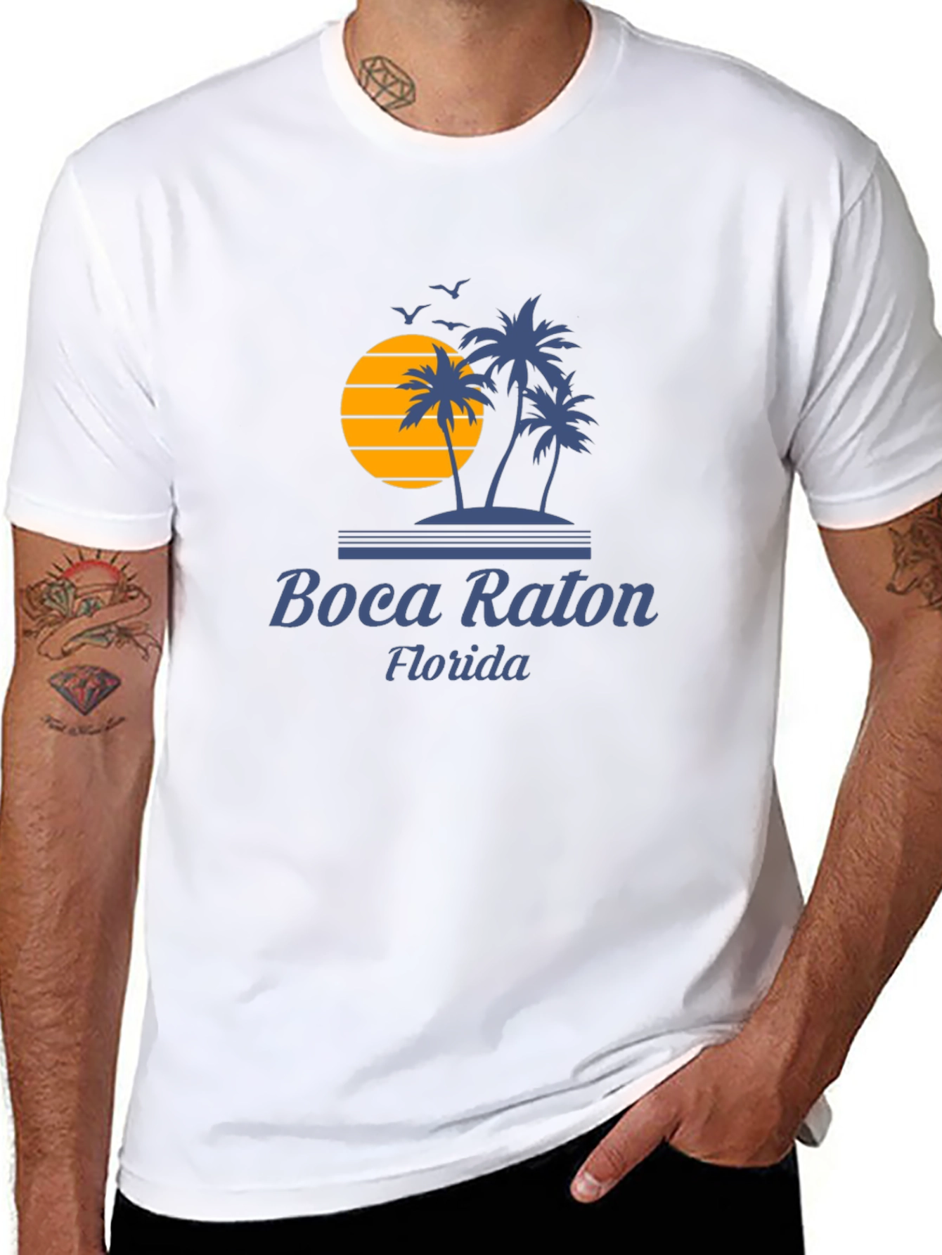 Boca Raton Florida Graphic T-Shirt