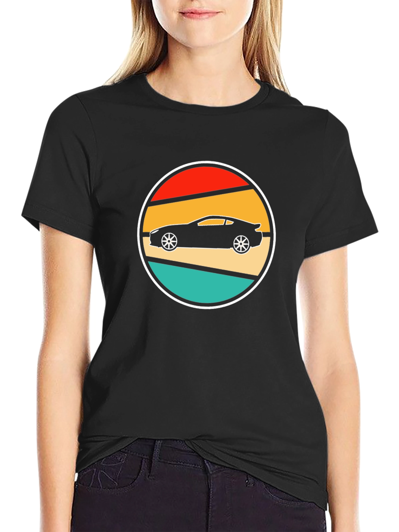 Retro Car Graphic Tee - Classic Style