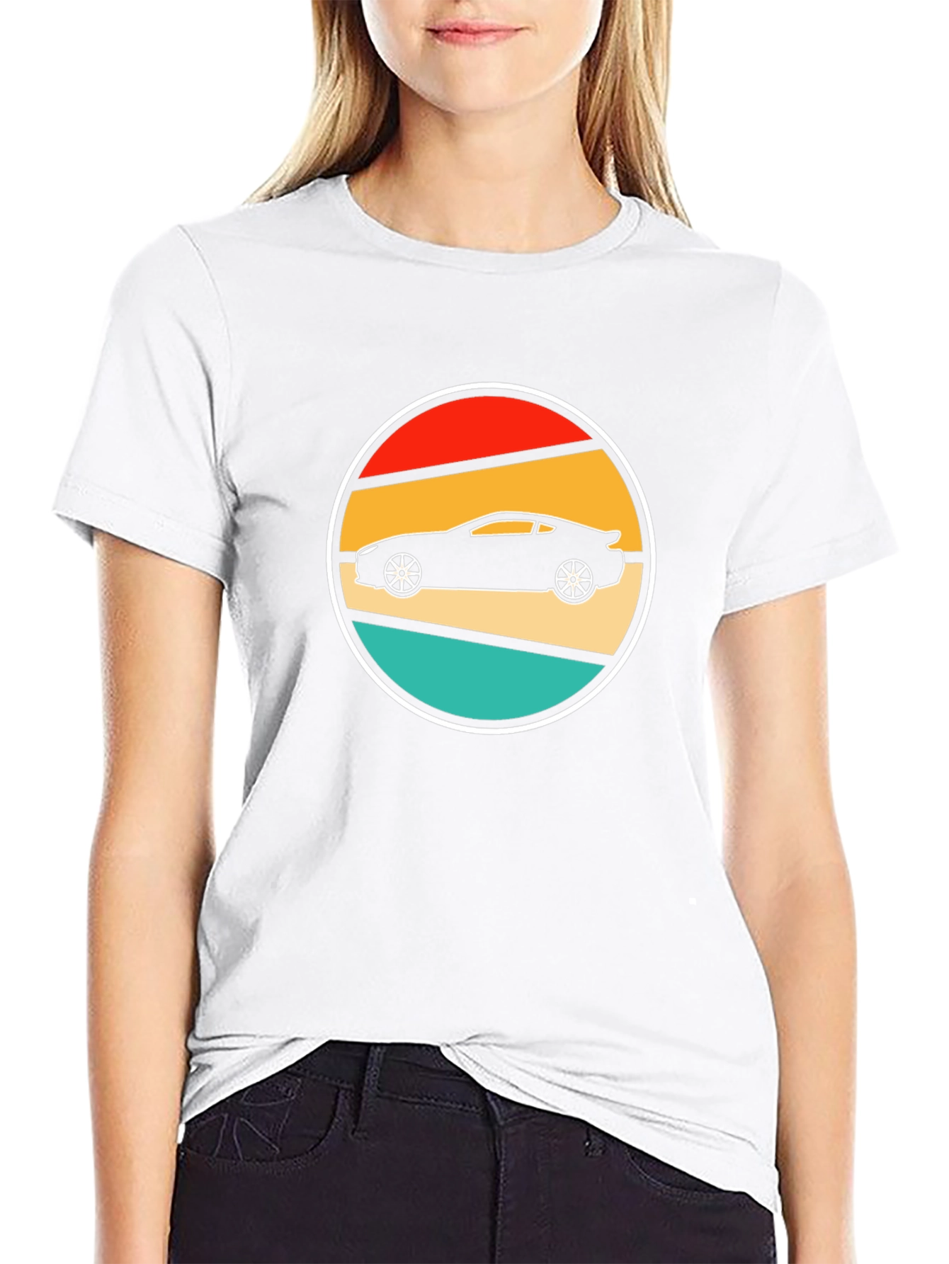 Retro Car Graphic Tee - Classic Style