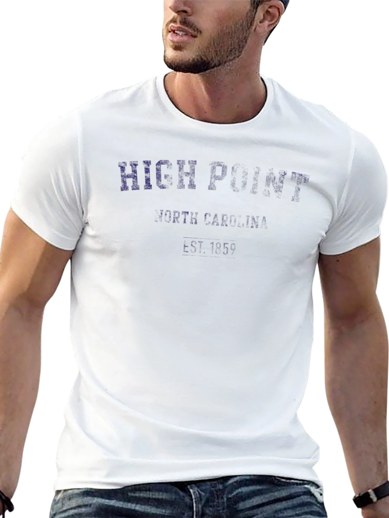 High Point T-Shirt - Distressed Graphic Tee