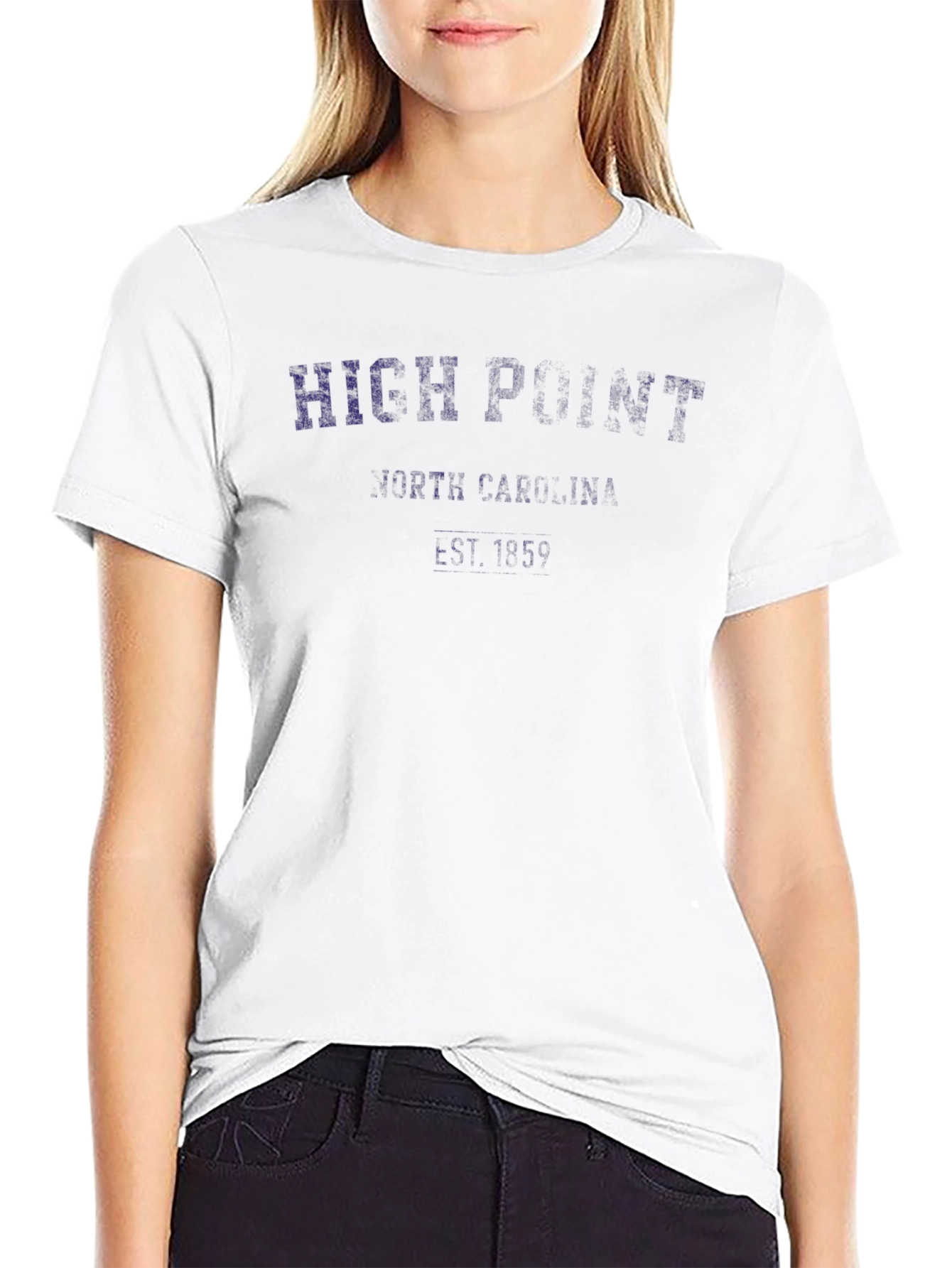 High Point T-Shirt - Distressed Graphic Tee