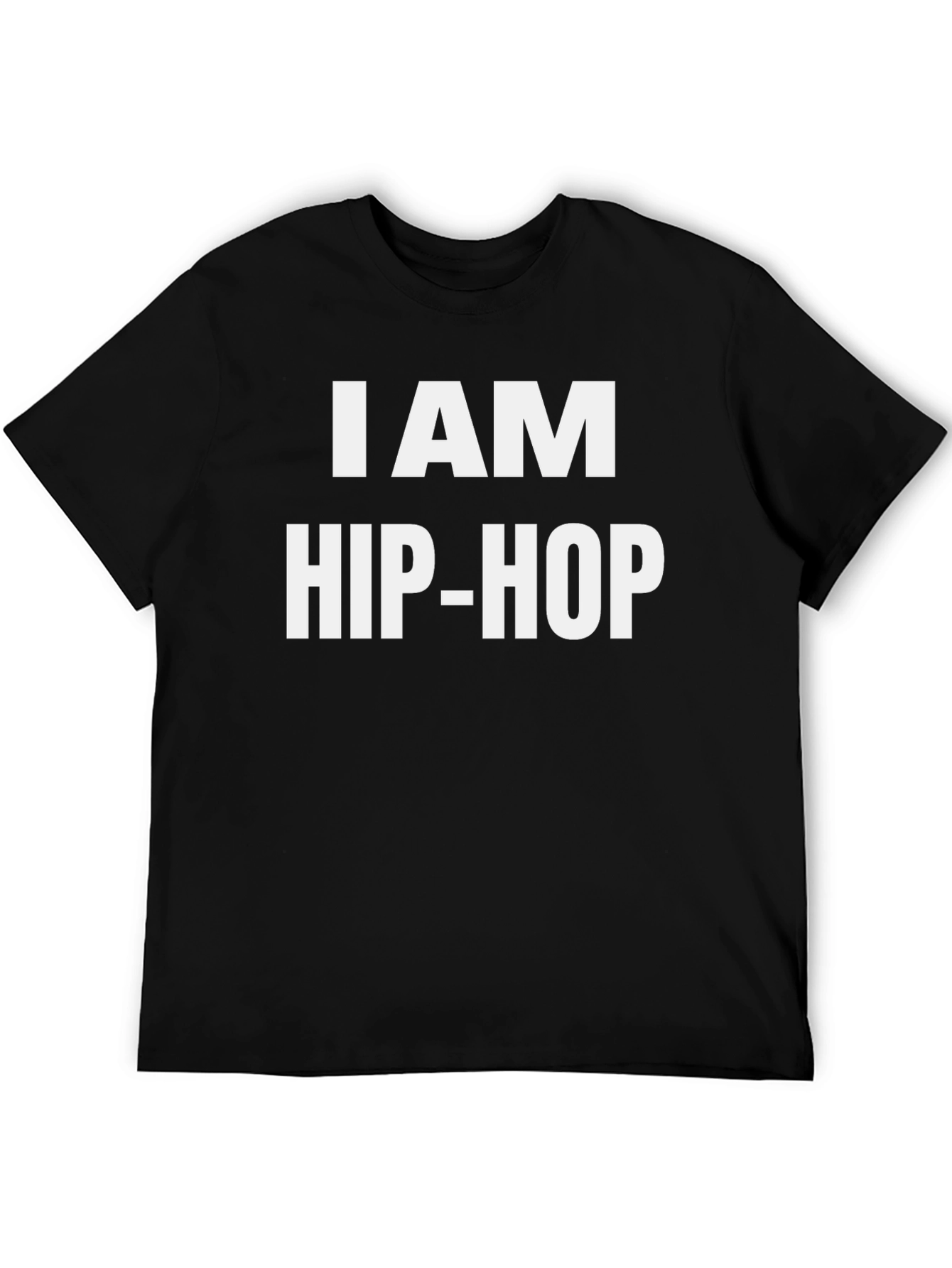 I AM HIP-HOP Graphic Tee - Bold Statement Shirt