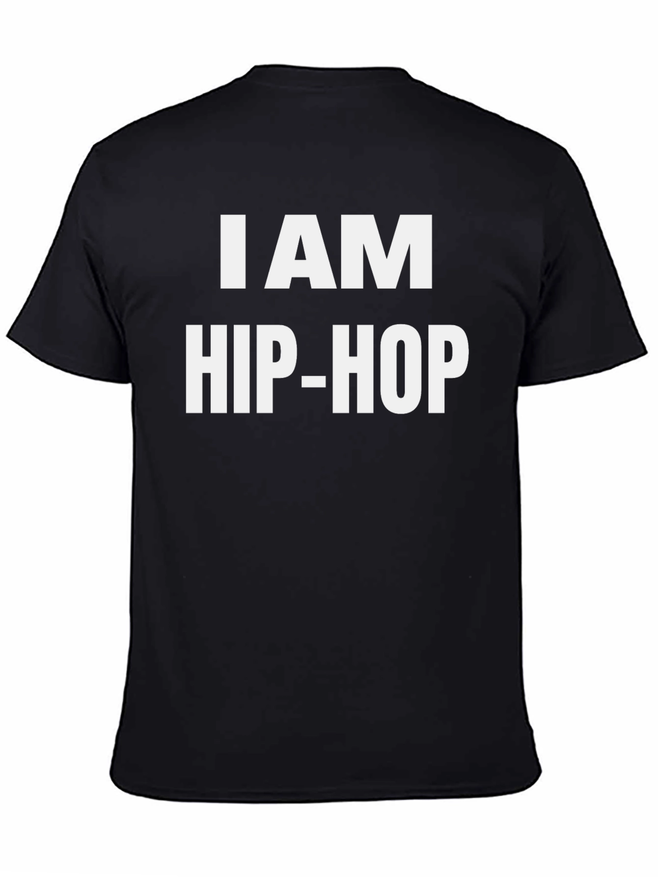 I AM HIP-HOP Graphic Tee - Bold Statement Shirt