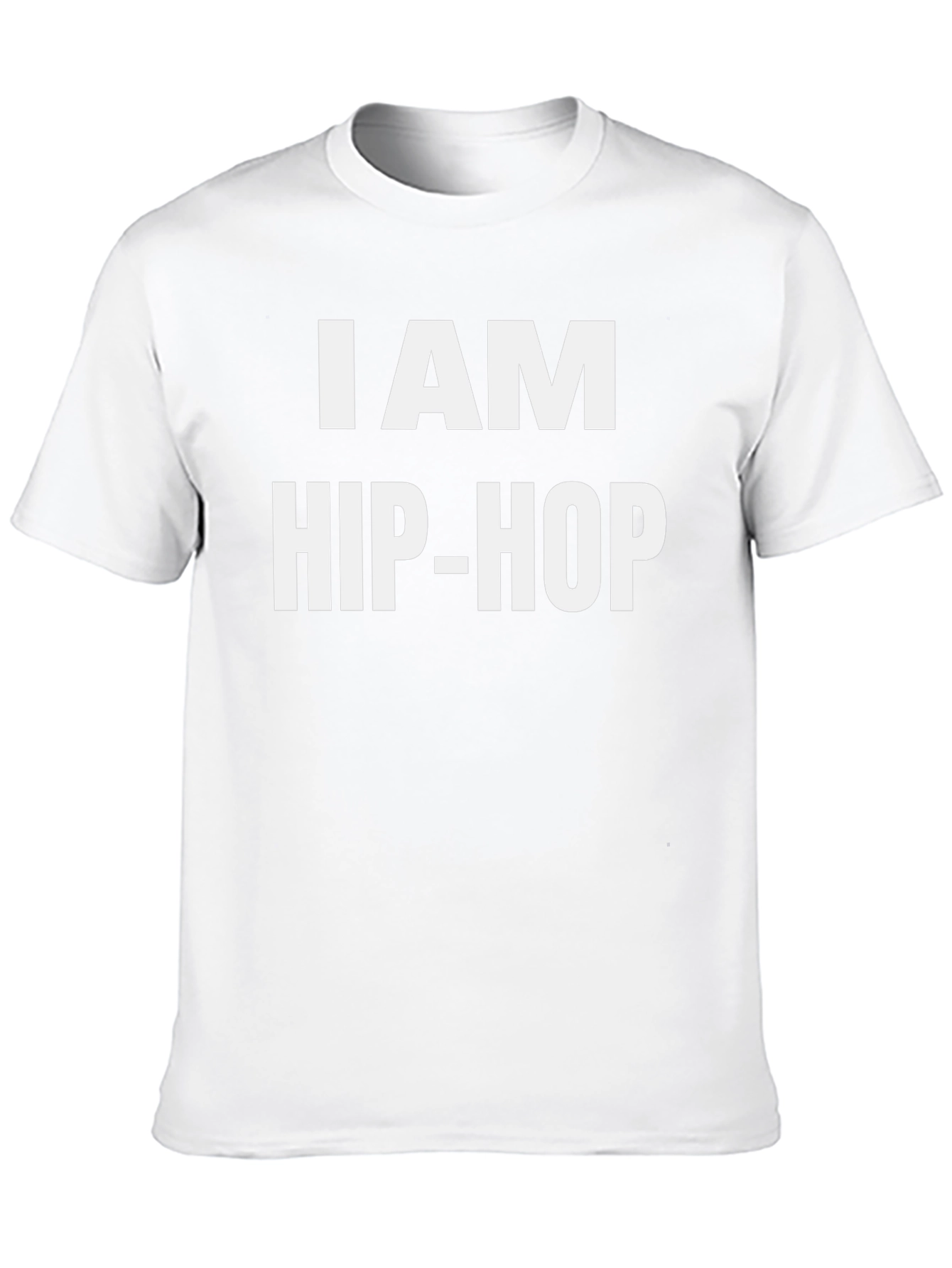 I AM HIP-HOP Graphic Tee - Bold Statement Shirt