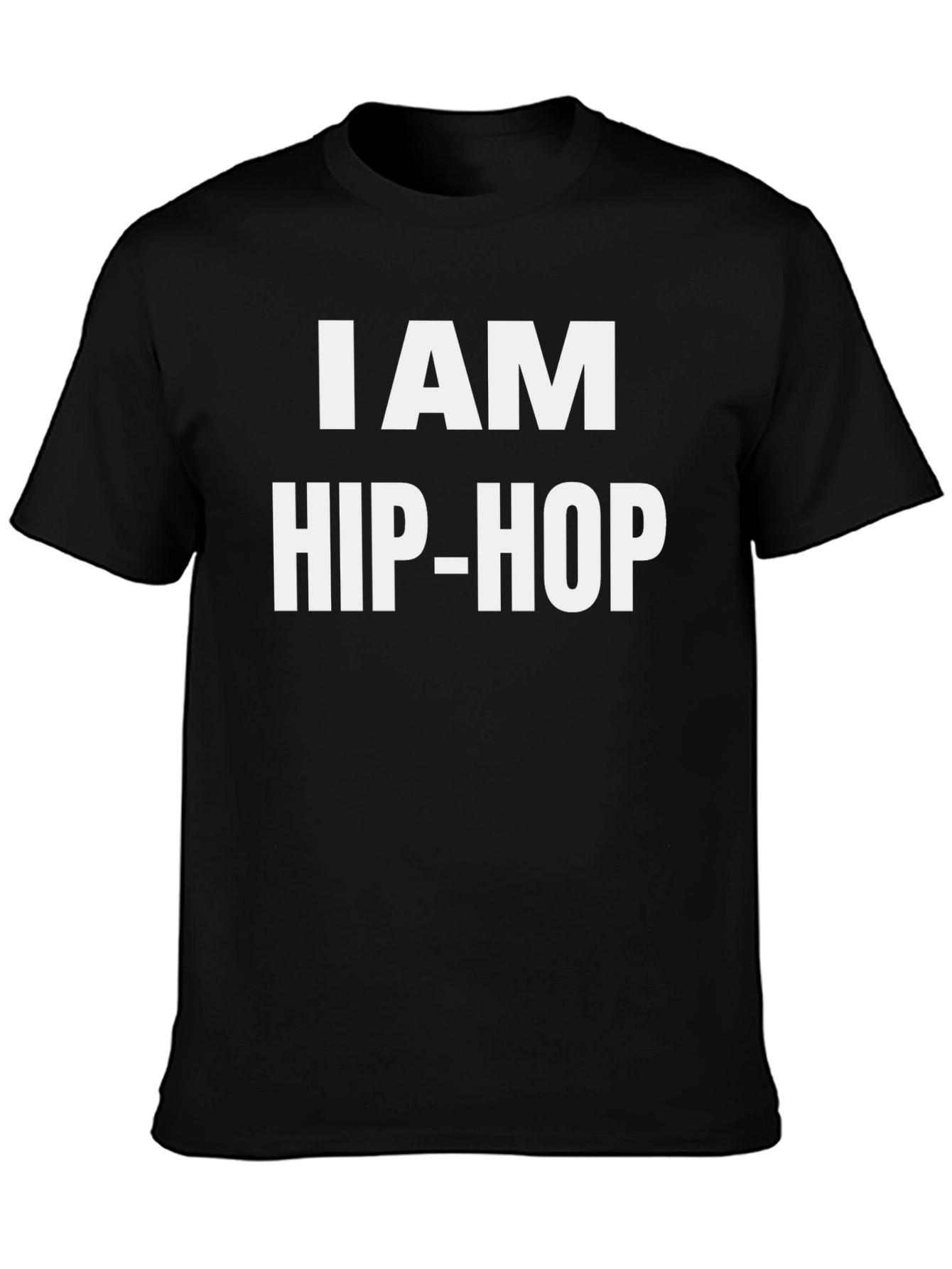 I AM HIP-HOP Graphic Tee - Bold Statement Shirt