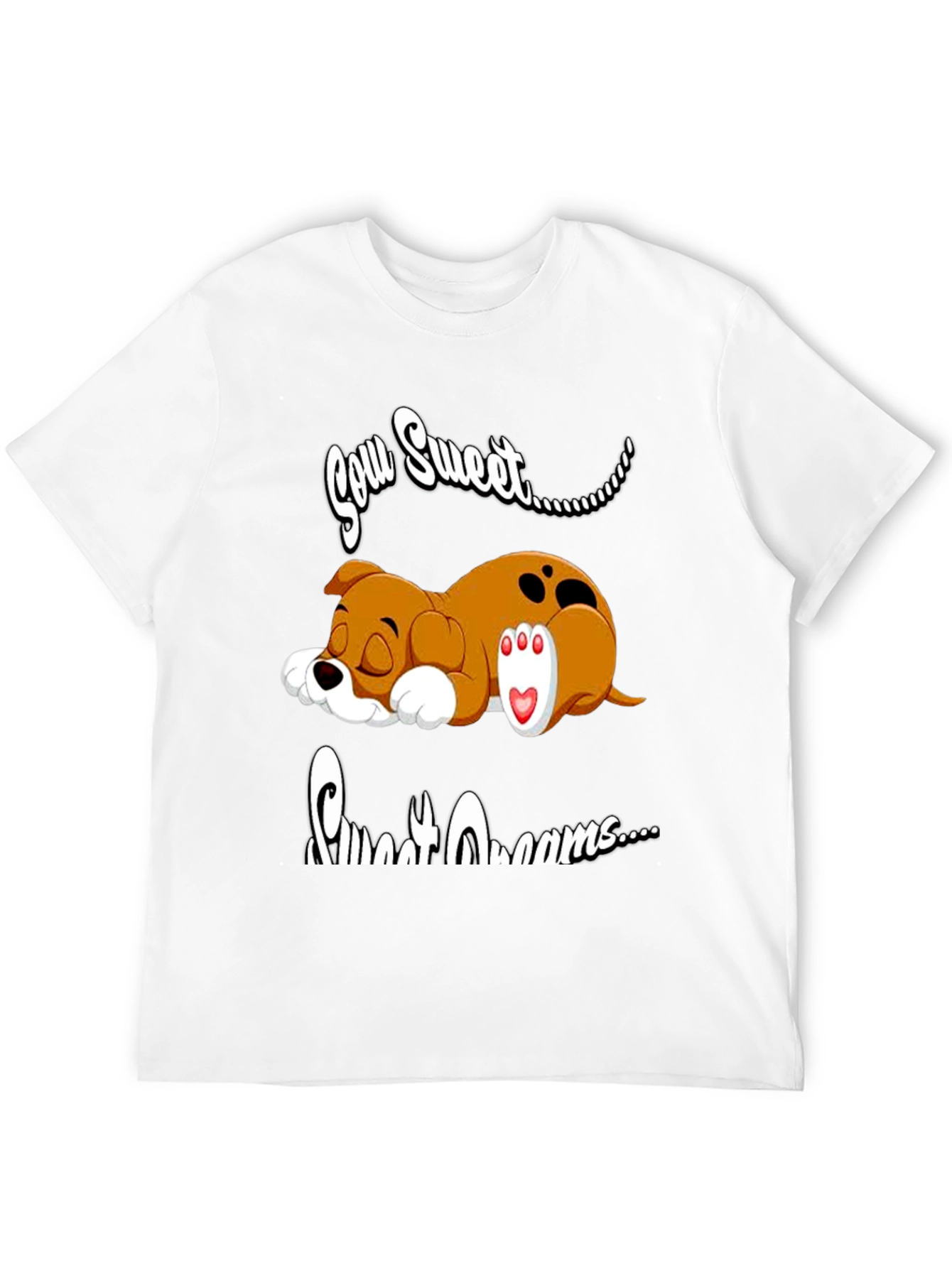 Sweet Dreams Dog Graphic Tee