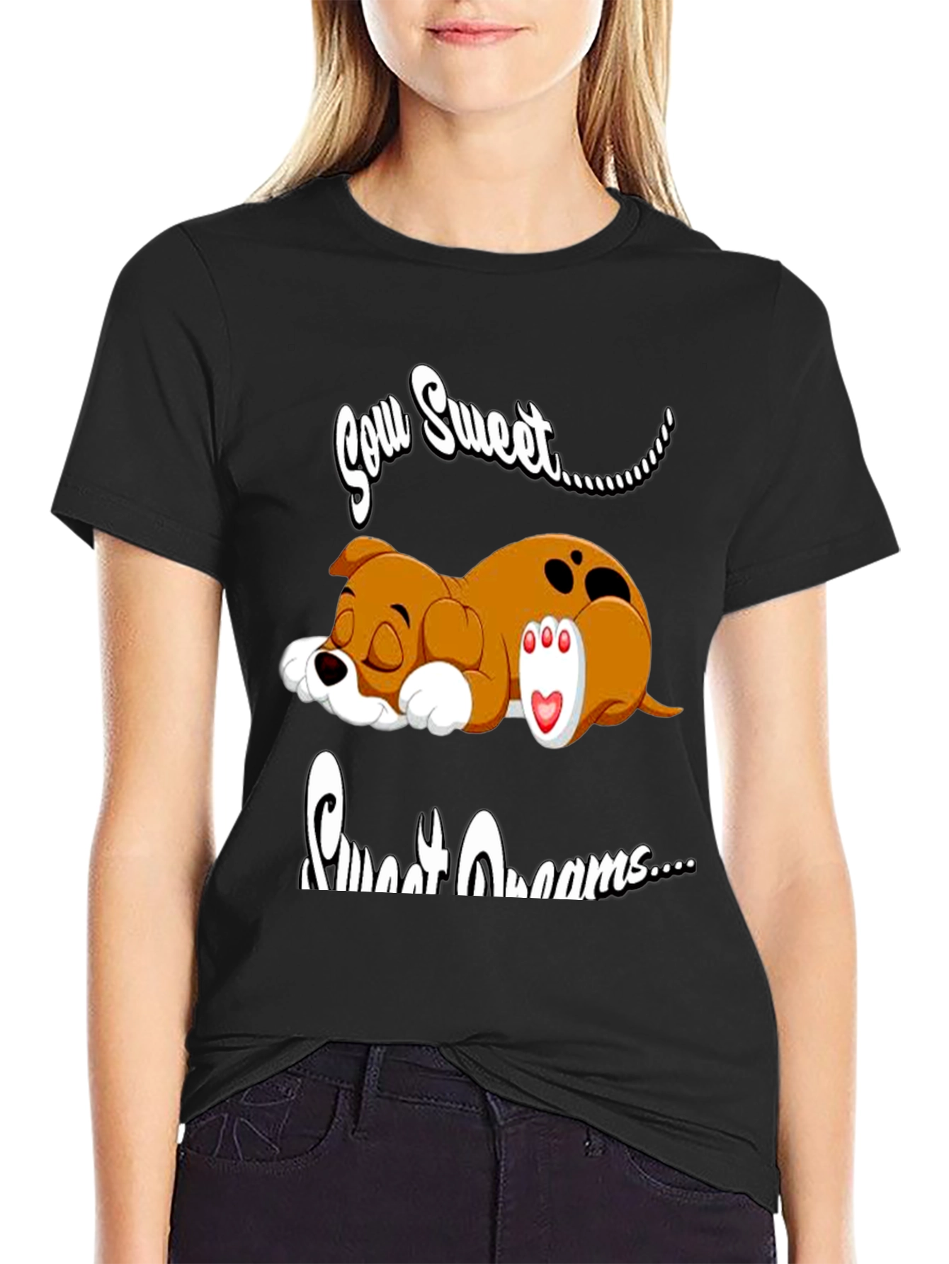 Sweet Dreams Dog Graphic Tee