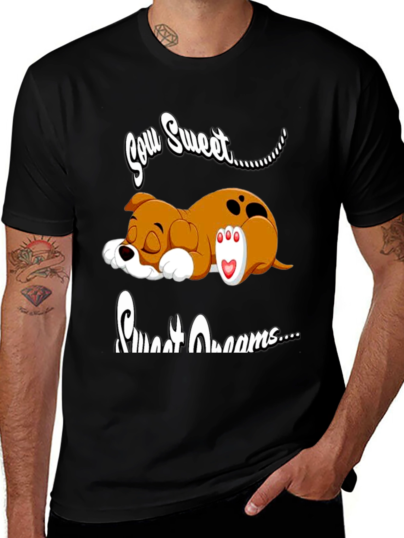 Sweet Dreams Dog Graphic Tee
