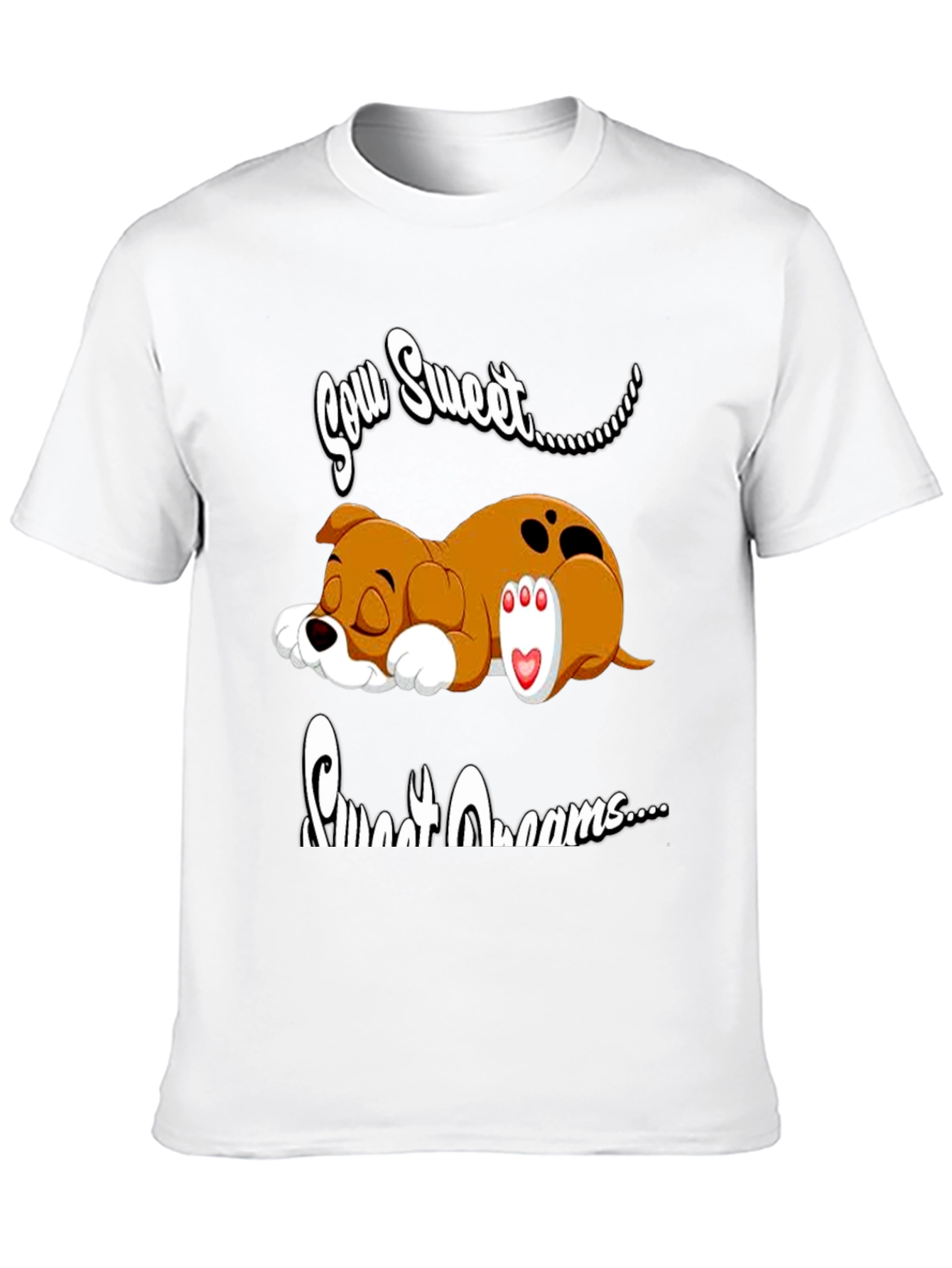 Sweet Dreams Dog Graphic Tee